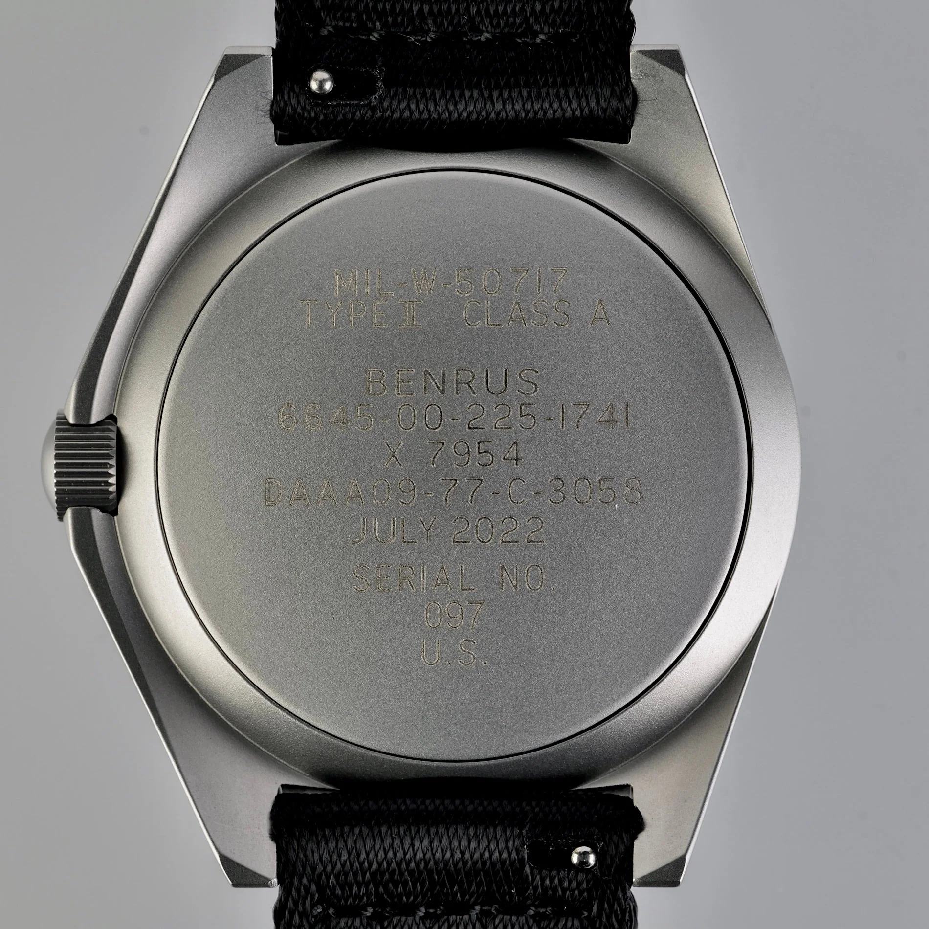 Benrus Type II Military Watch, Ref MIL-W-50717 97 - Image 3