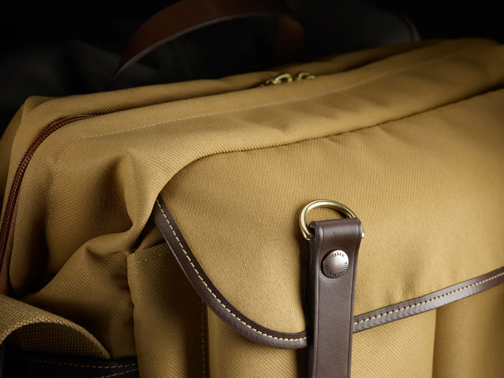 Billingham 207 Sage Fibrenyte / Chocolate Leather - Image 3