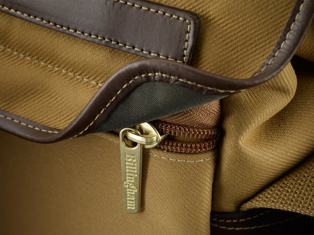Billingham 207 Sage Fibrenyte / Chocolate Leather - Image 7