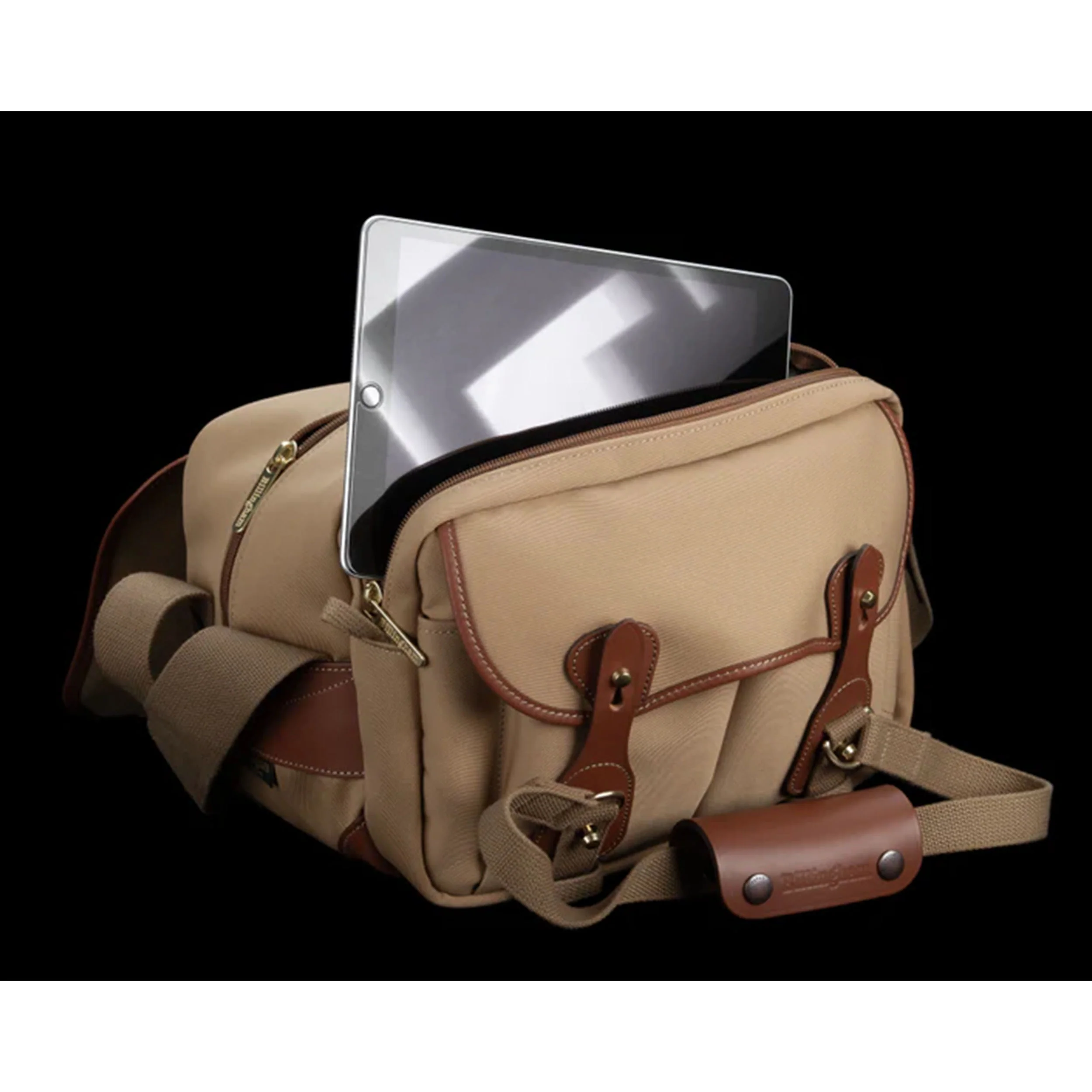 Billingham 225 Mark II Black Fibernyte / Black Leather - Image 5