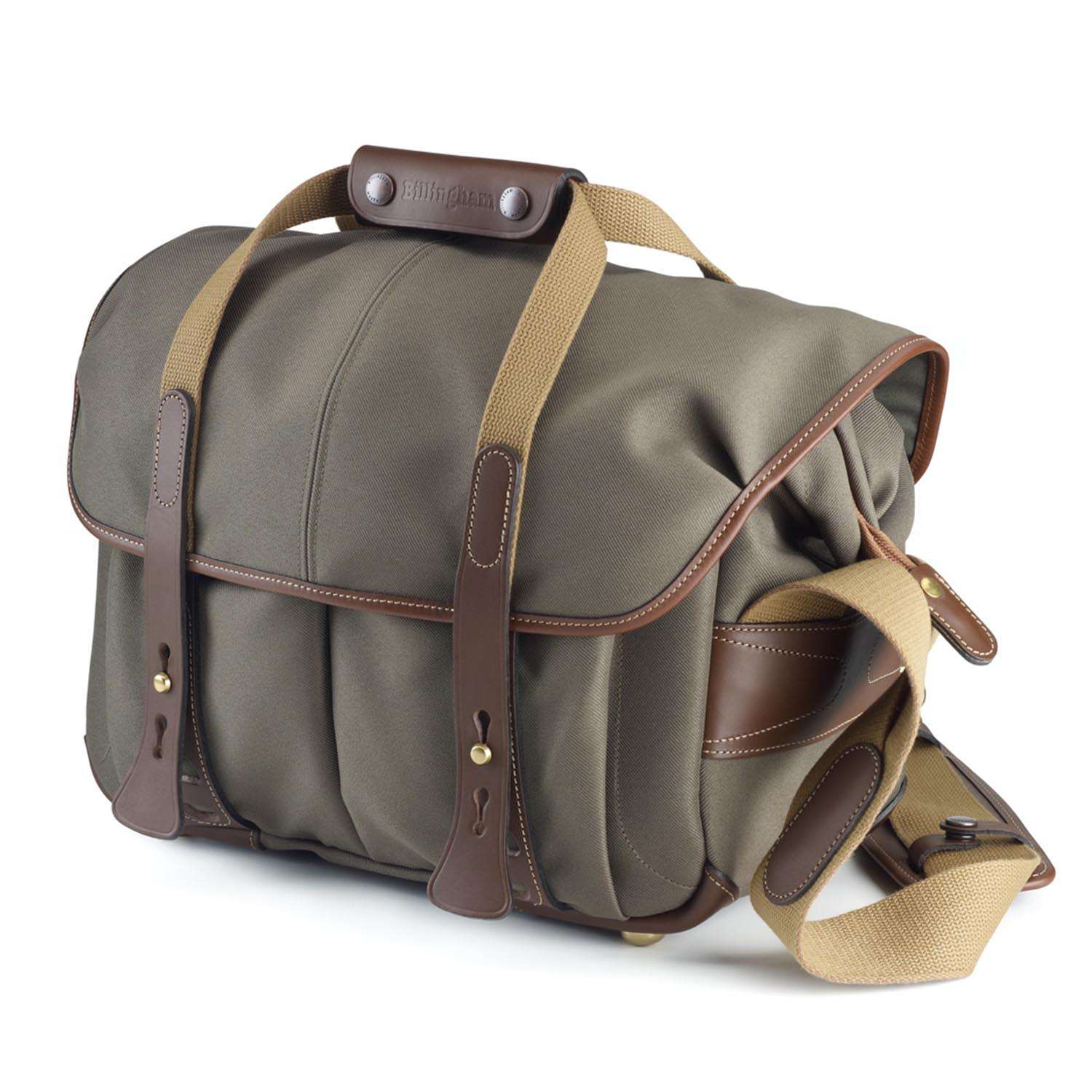 Billingham 307 Sage Fibrenyte/ Chocolate Leather