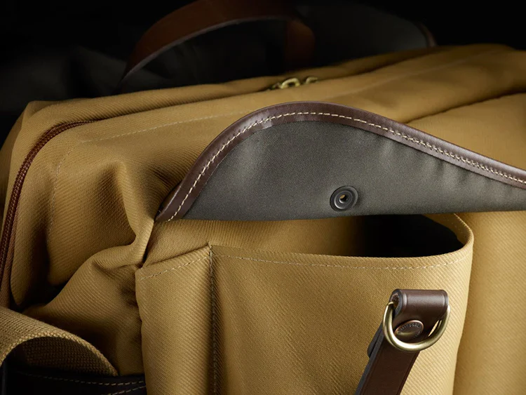 Billingham 307 Sage Fibrenyte/ Chocolate Leather - Image 3