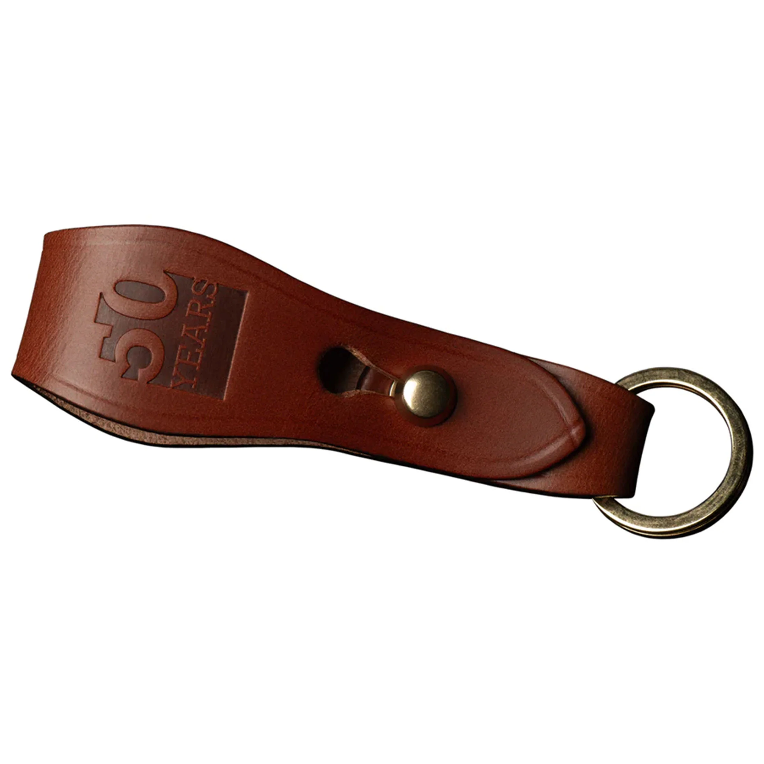Billingham 50th Belt Key Fob - Tan - Image 2