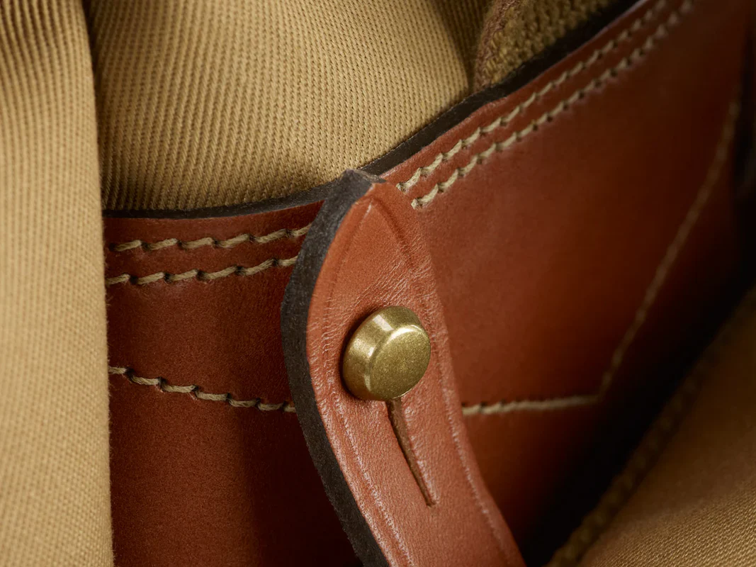 Billingham 550 Camera Bag - Khaki Canvas / Tan Leather - Image 2