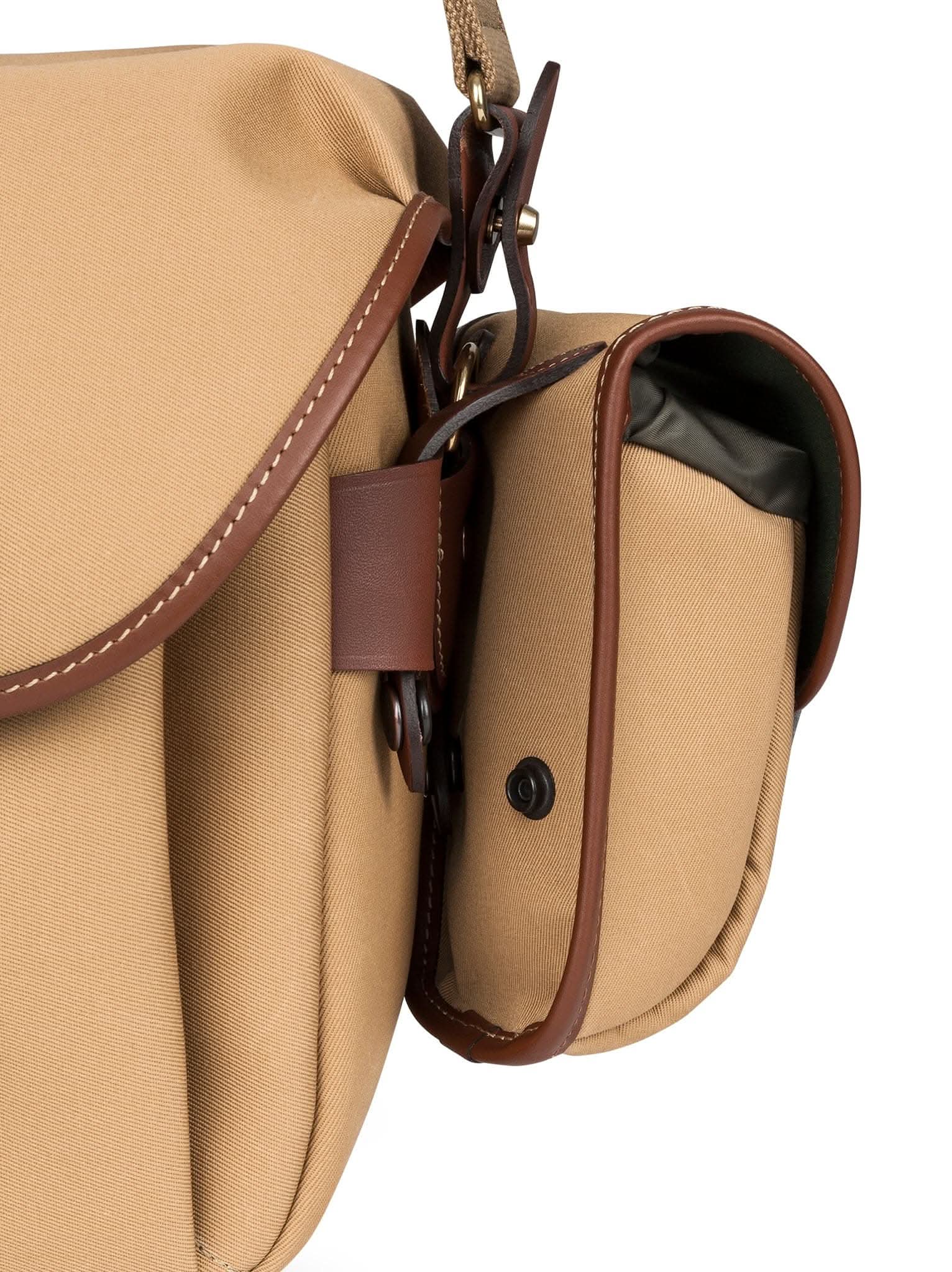 Billingham Avea 7 - Khaki Fibrenyte / Tan Leather - Image 3