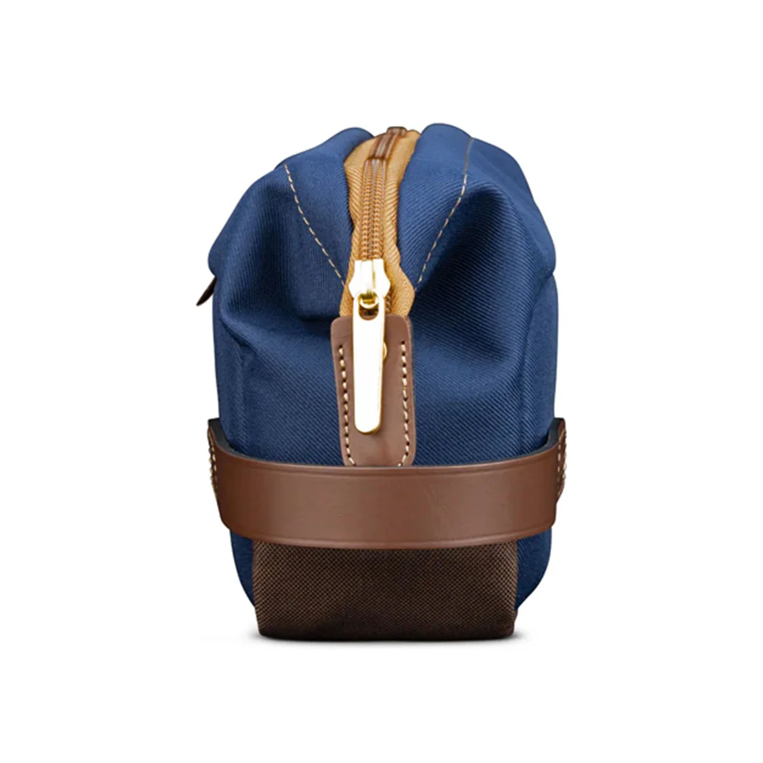 Billingham Capsule 1 Navy Fibrenyte / Chocolate Leather - Image 3