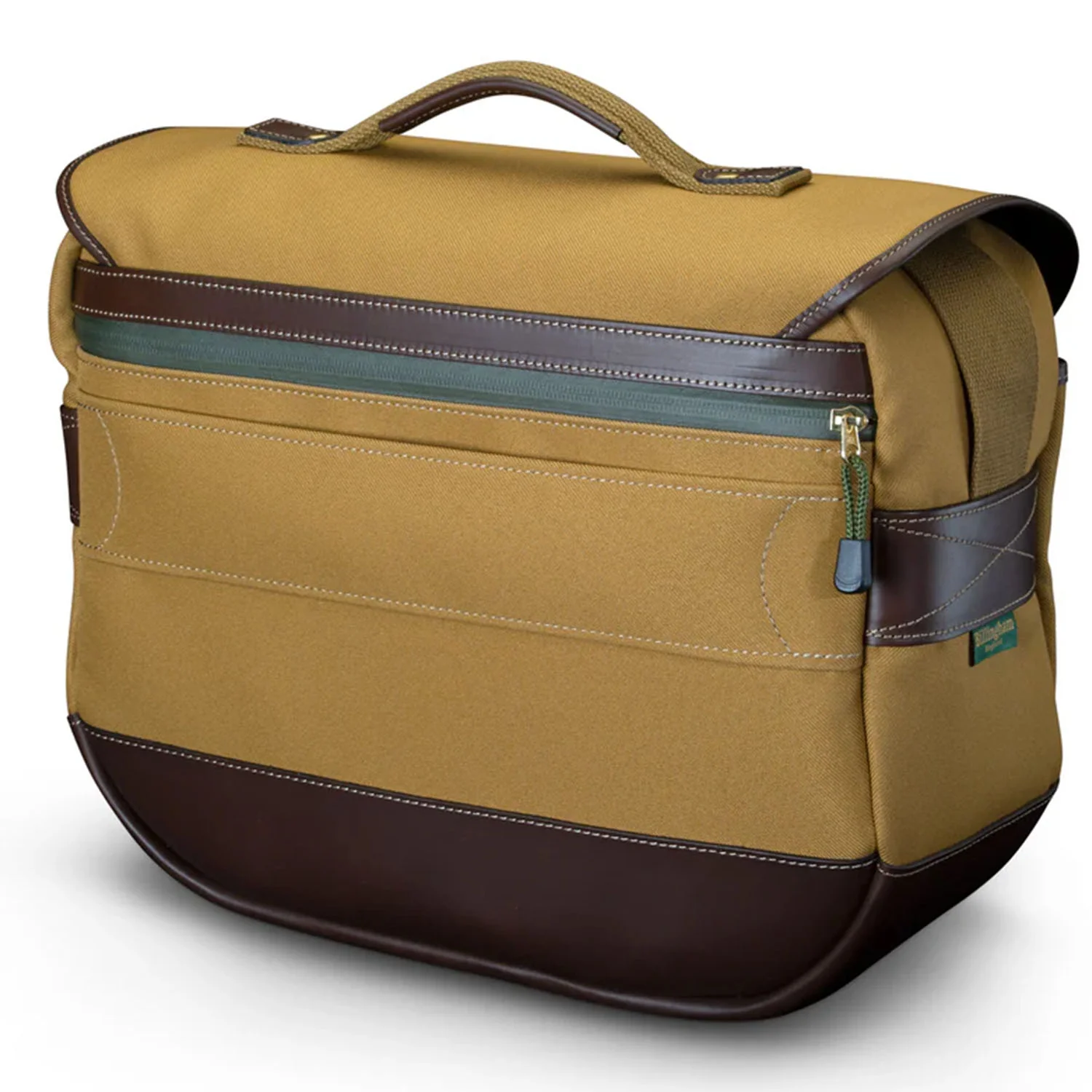 Billingham Eventer Mk II Khaki Fibrenyte / Chocolate Leather - Image 2