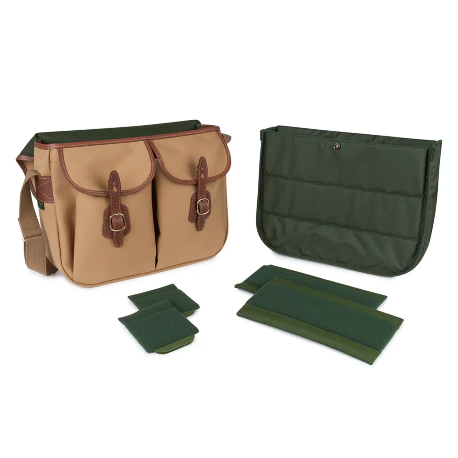 Billingham Hadley Large - Navy Canvas / Chocolate Leather - Image 10