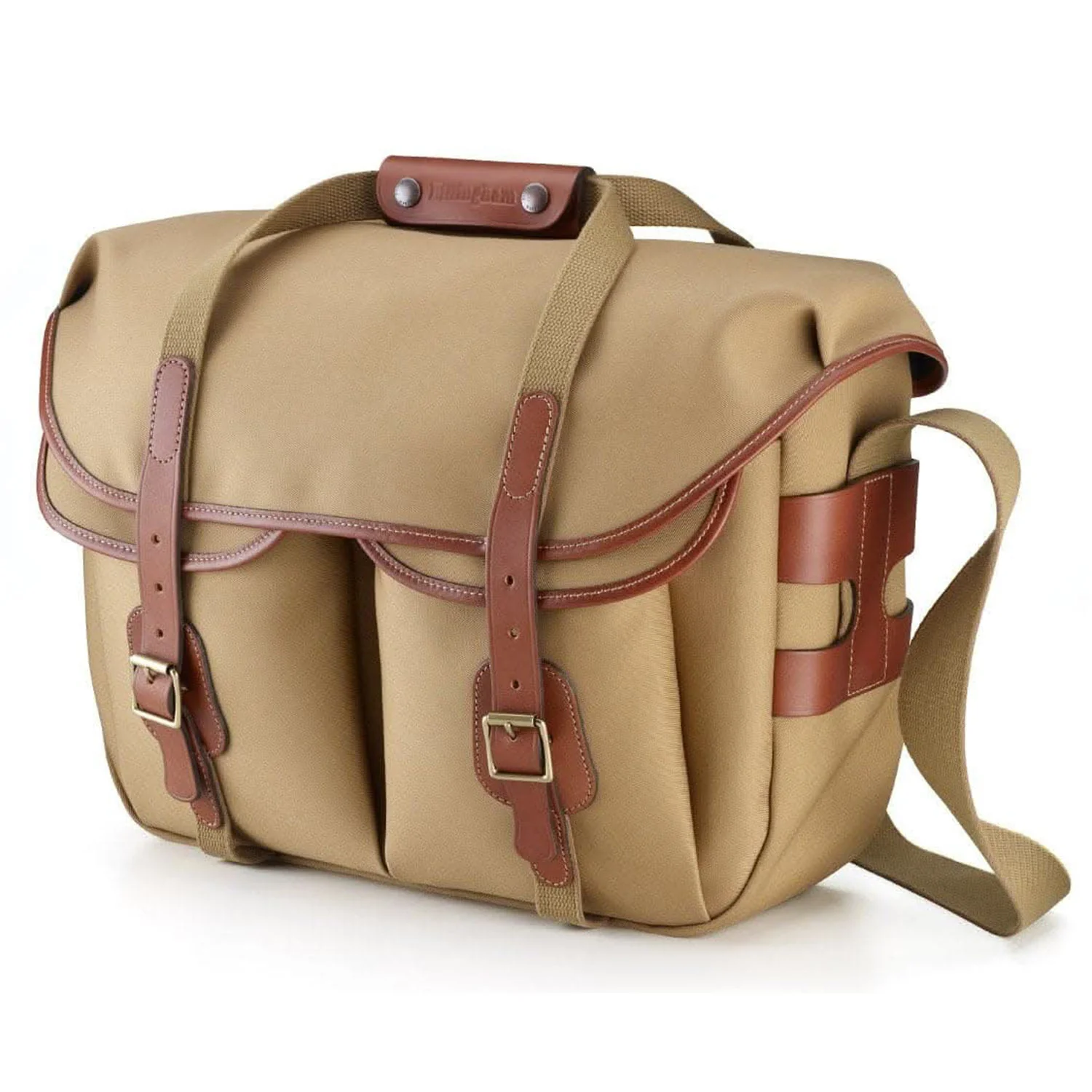Billingham Hadley Large Pro - Khaki Canvas / Tan Leather