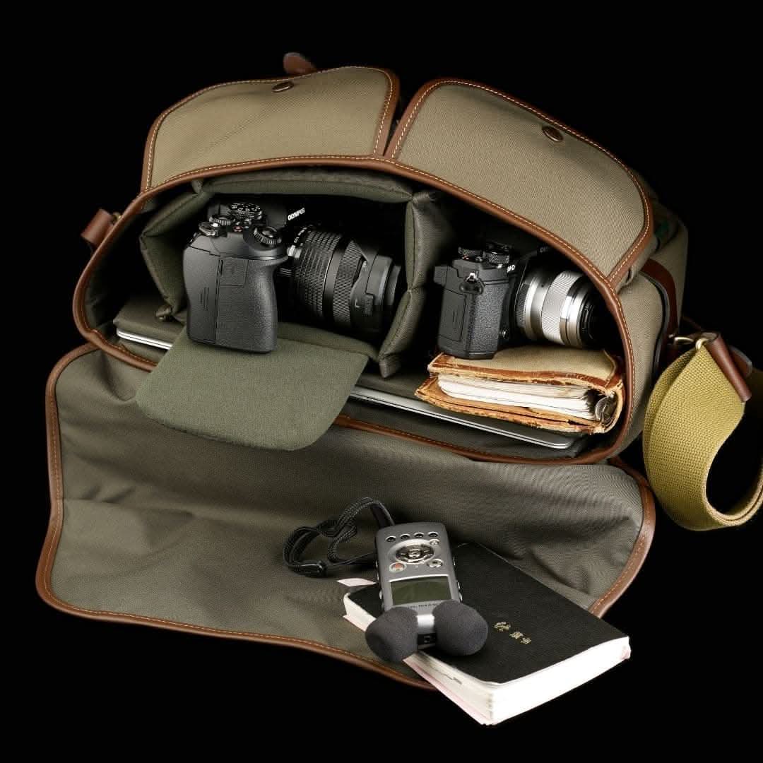 Billingham Hadley One - Khaki Canvas / Tan Leather - Image 4