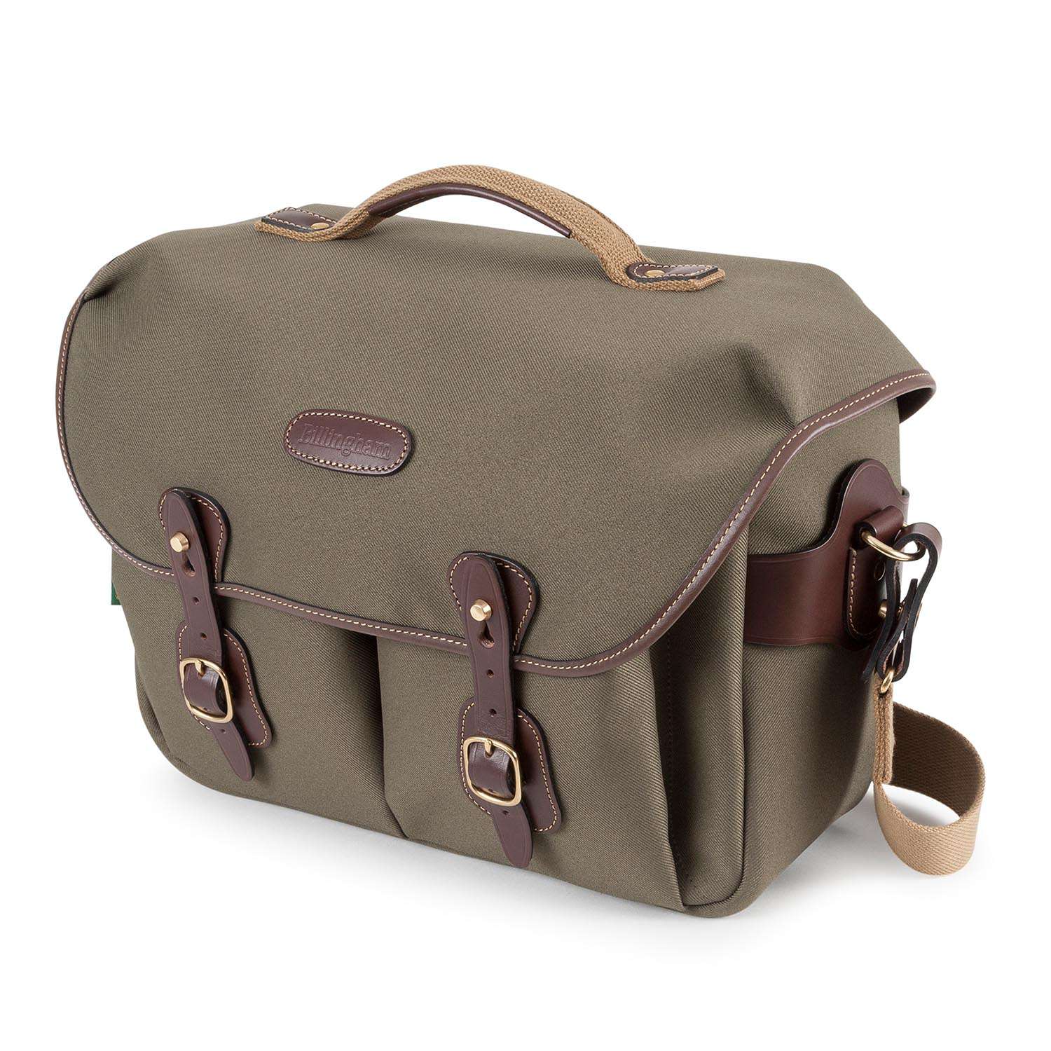 Billingham Hadley One - Sage Fibrenyte / Chocolate Leather