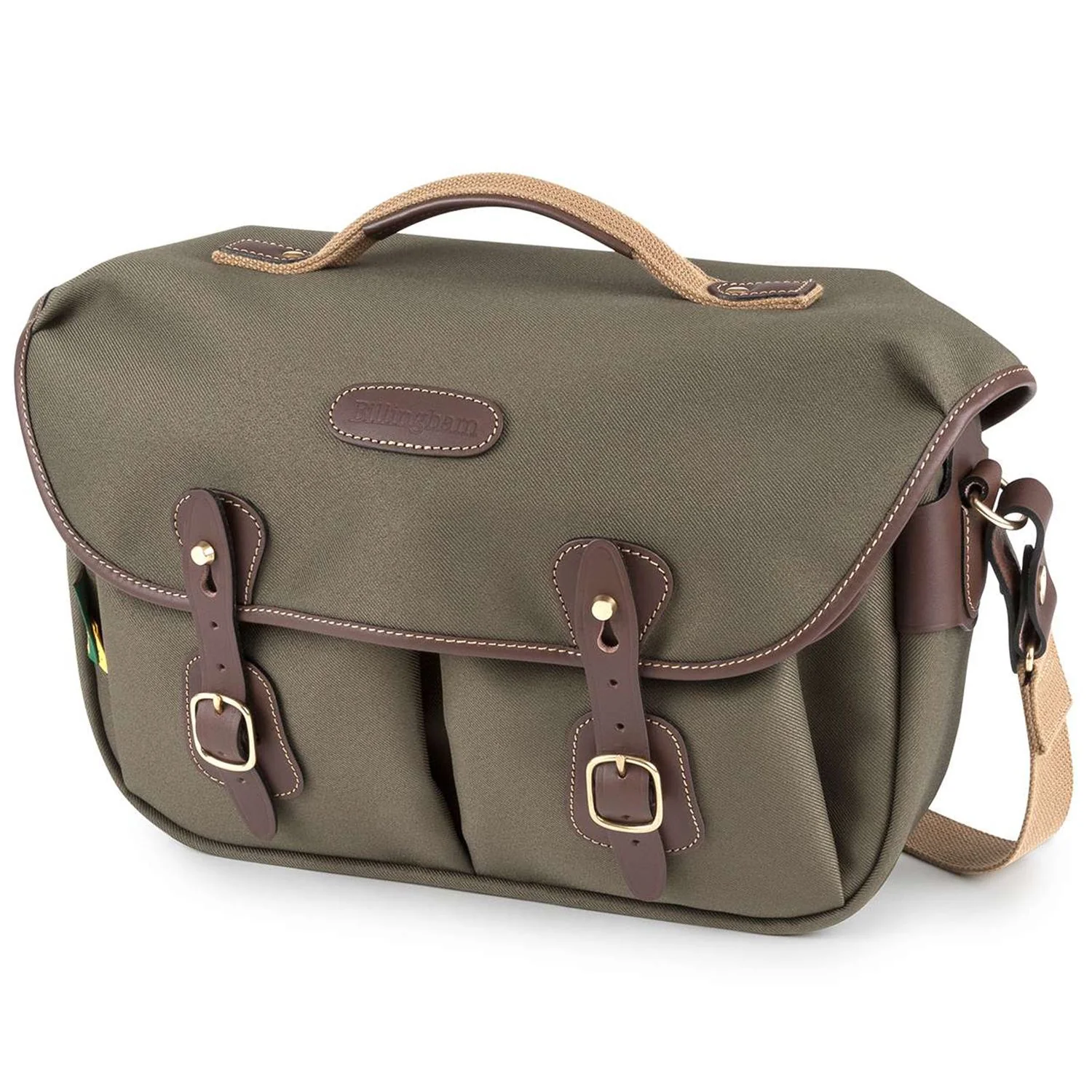 Billingham Hadley Pro 2020 Sage Fibrenyte / Chocolate Leather