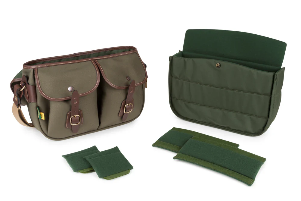 Billingham Hadley Pro 2020 Sage Fibrenyte / Chocolate Leather - Image 2