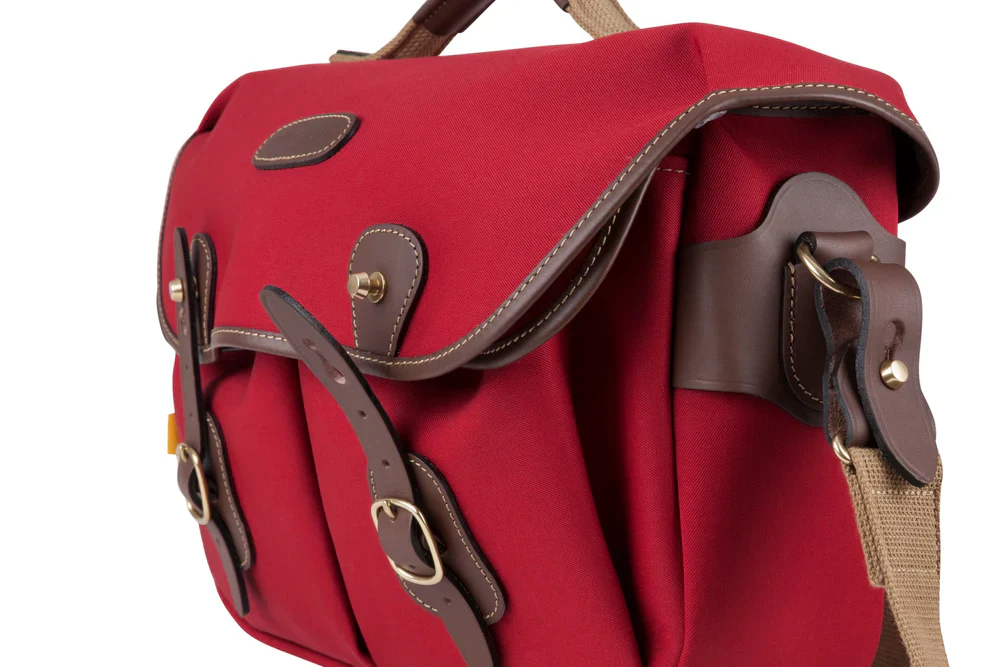 Billingham Hadley Pro 2020 Burgundy Canvas / Chocolate Leather - Image 3