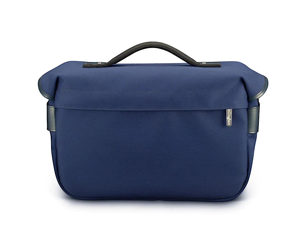 Billingham Hadley Pro Camera Bag Navy Canvas / Chocolate Leather - Image 3