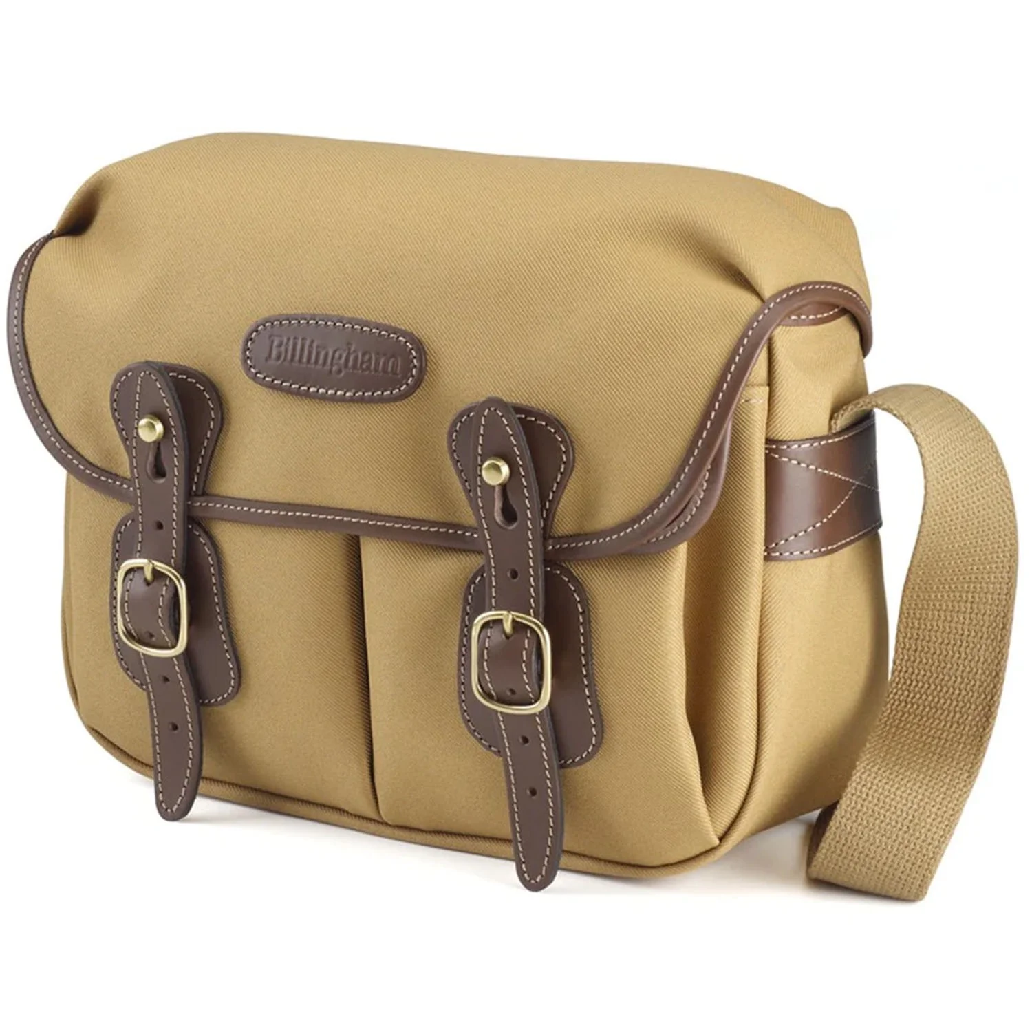Billingham Hadley Small Khaki Fibrenyte / Chocolate Leather