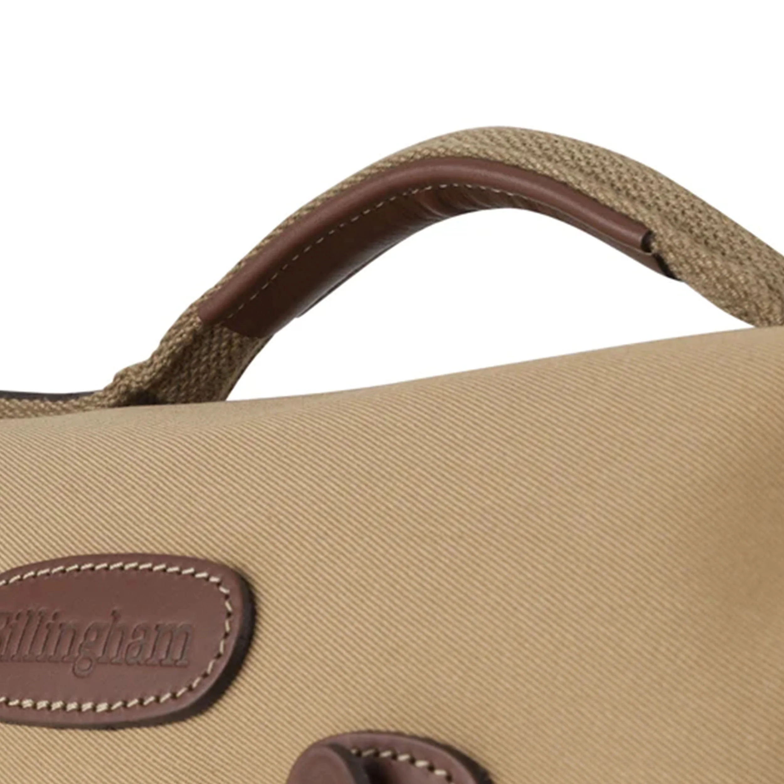Billingham Hadley Small Pro Sage Fibrenyte / Chocolate Leather - Image 4