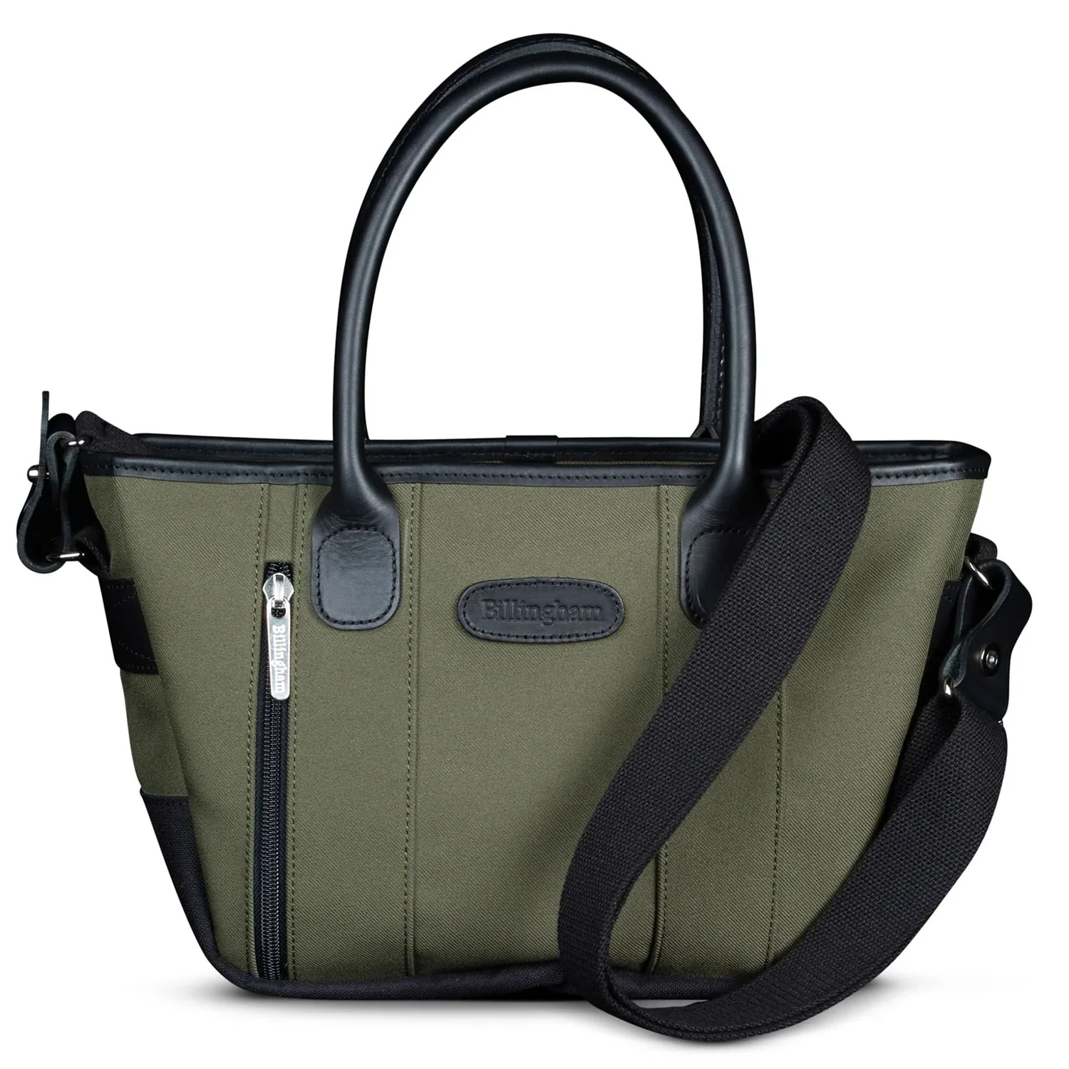 Billingham Key Grip Sage Fibrenyte / Black Leather