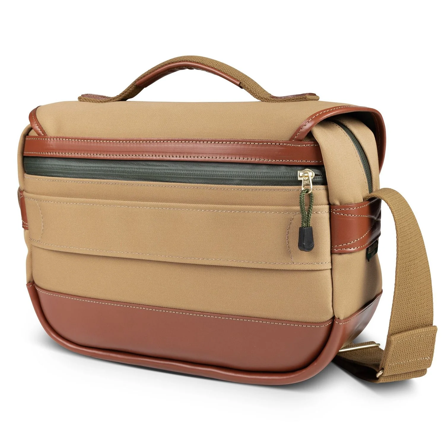 Billingham Mini Eventer - Sage Fibrentye / Chocolate Leather - Image 2