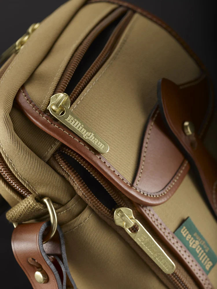 Billingham Pola Stowaway - Khaki Canvas / Tan Leather - Image 3