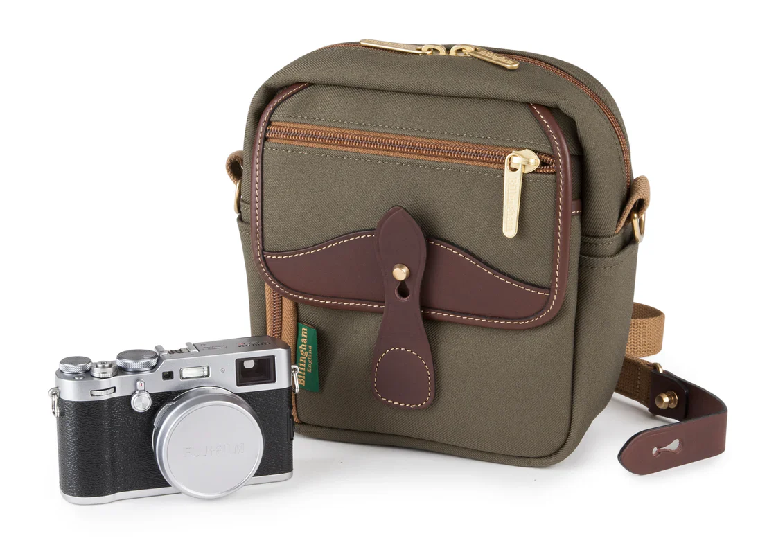 Billingham Pola Stowaway - Khaki Canvas / Tan Leather - Image 4