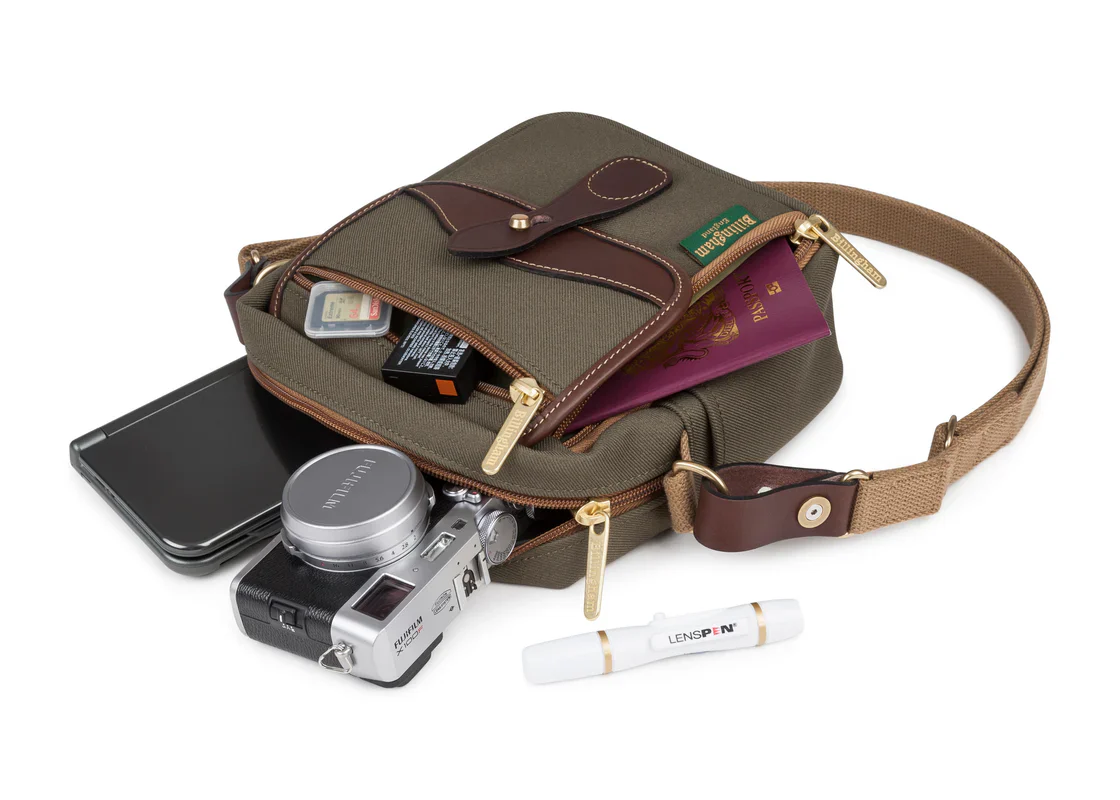 Billingham Pola Stowaway - Khaki Canvas / Tan Leather - Image 5