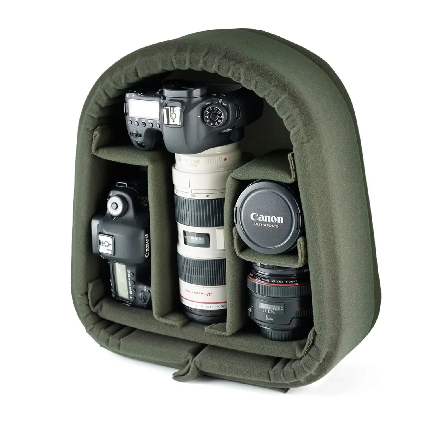 Billingham Rucksack 25 Black Canvas / Tan Leather - Image 2