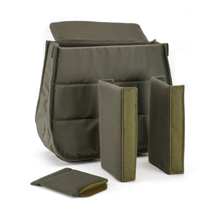 Billingham Rucksack 35 Sage Fibrenyte / Chocolate Leather - Image 2