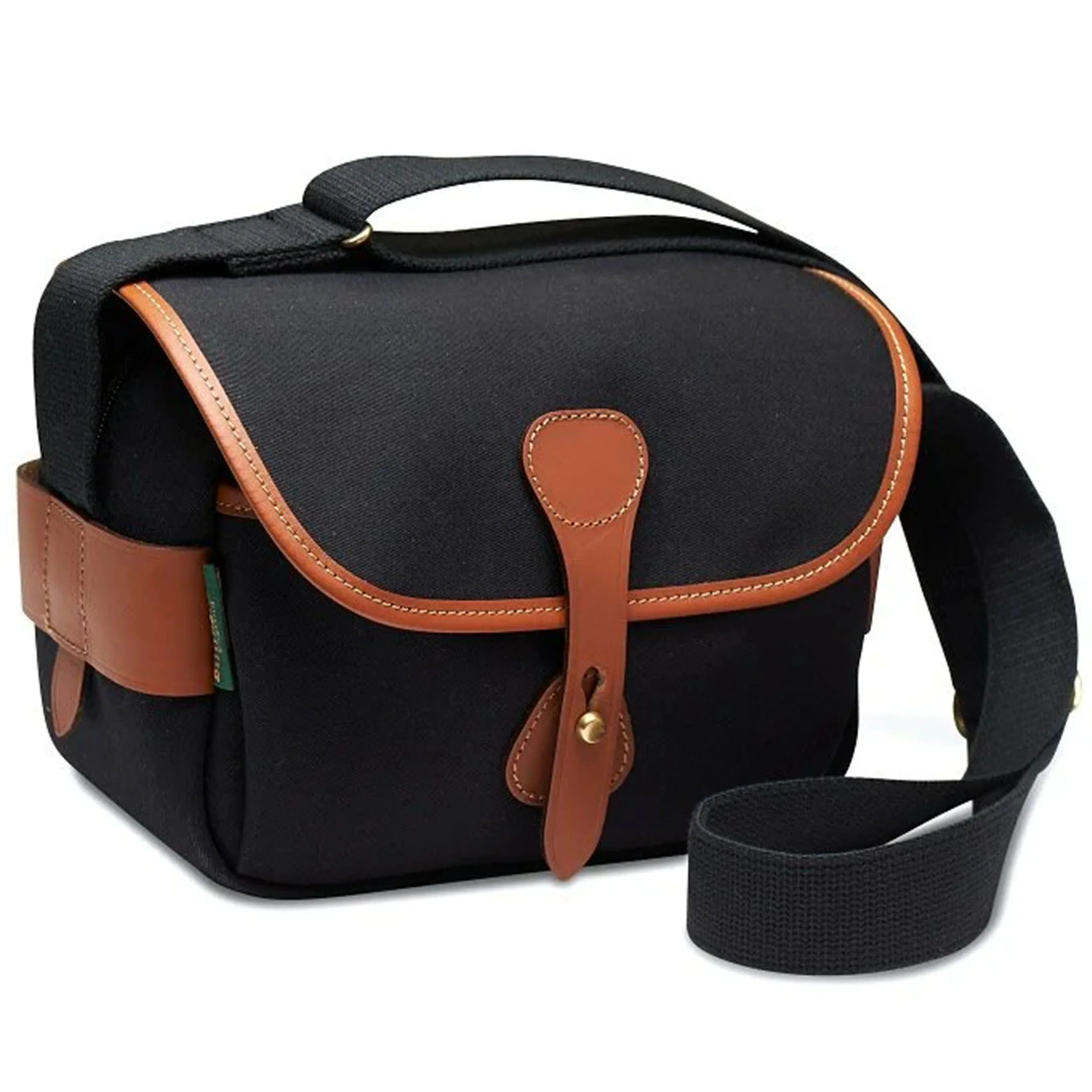 Billingham S2 Black Canvas / Tan Leather