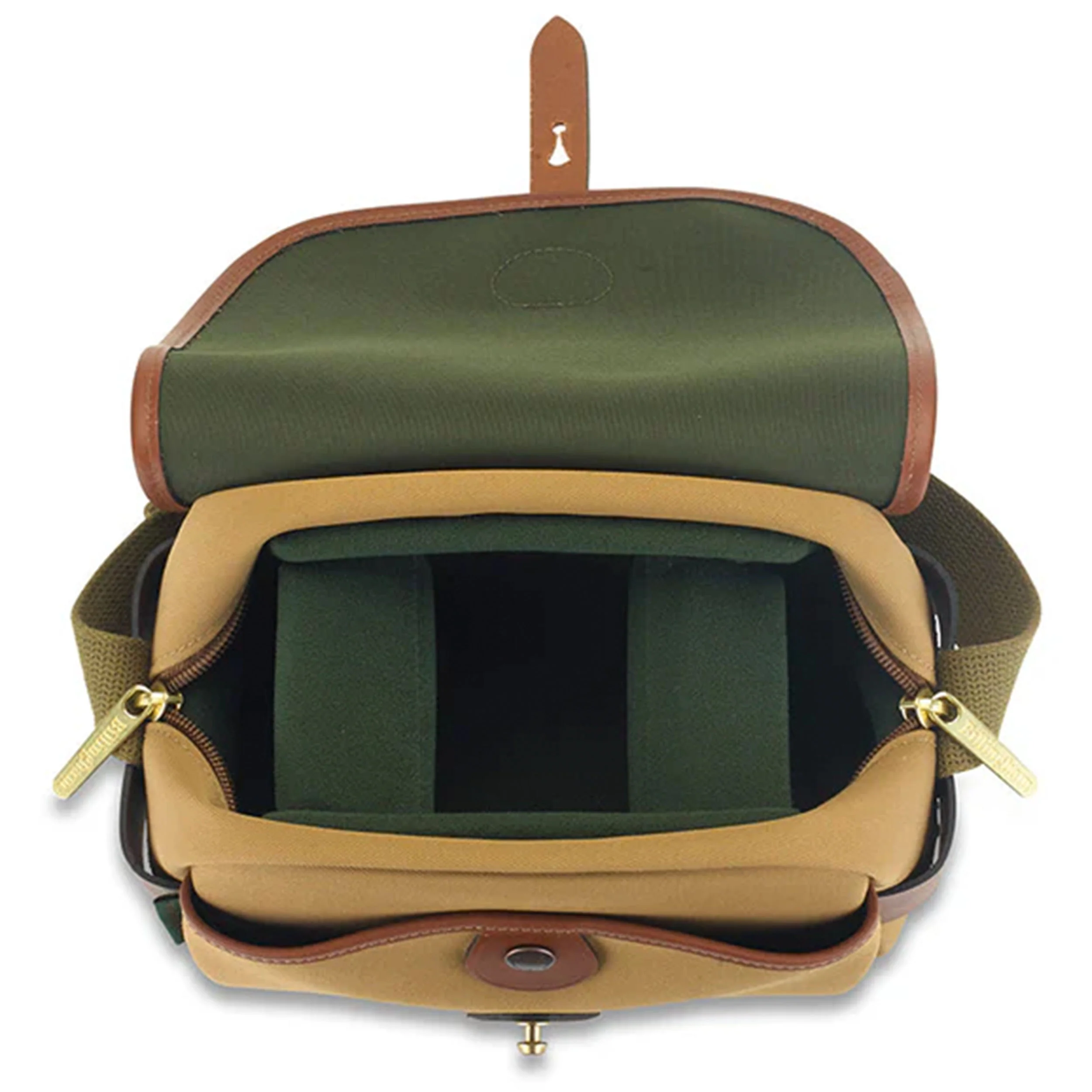 Billingham S2 Black Canvas / Tan Leather - Image 3
