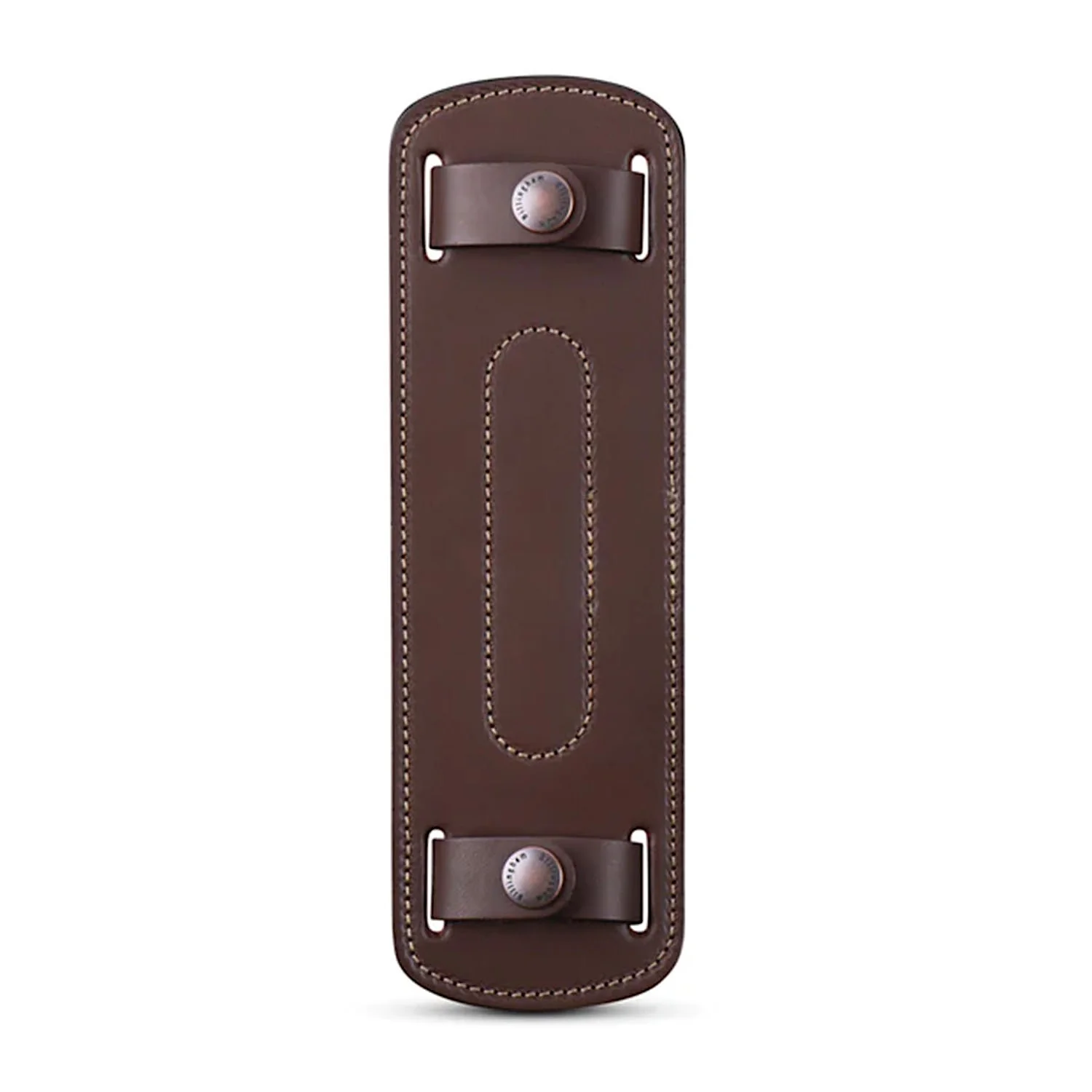 Billingham SP20 Shoulder Pad - Chocolate Leather / Antique Studs