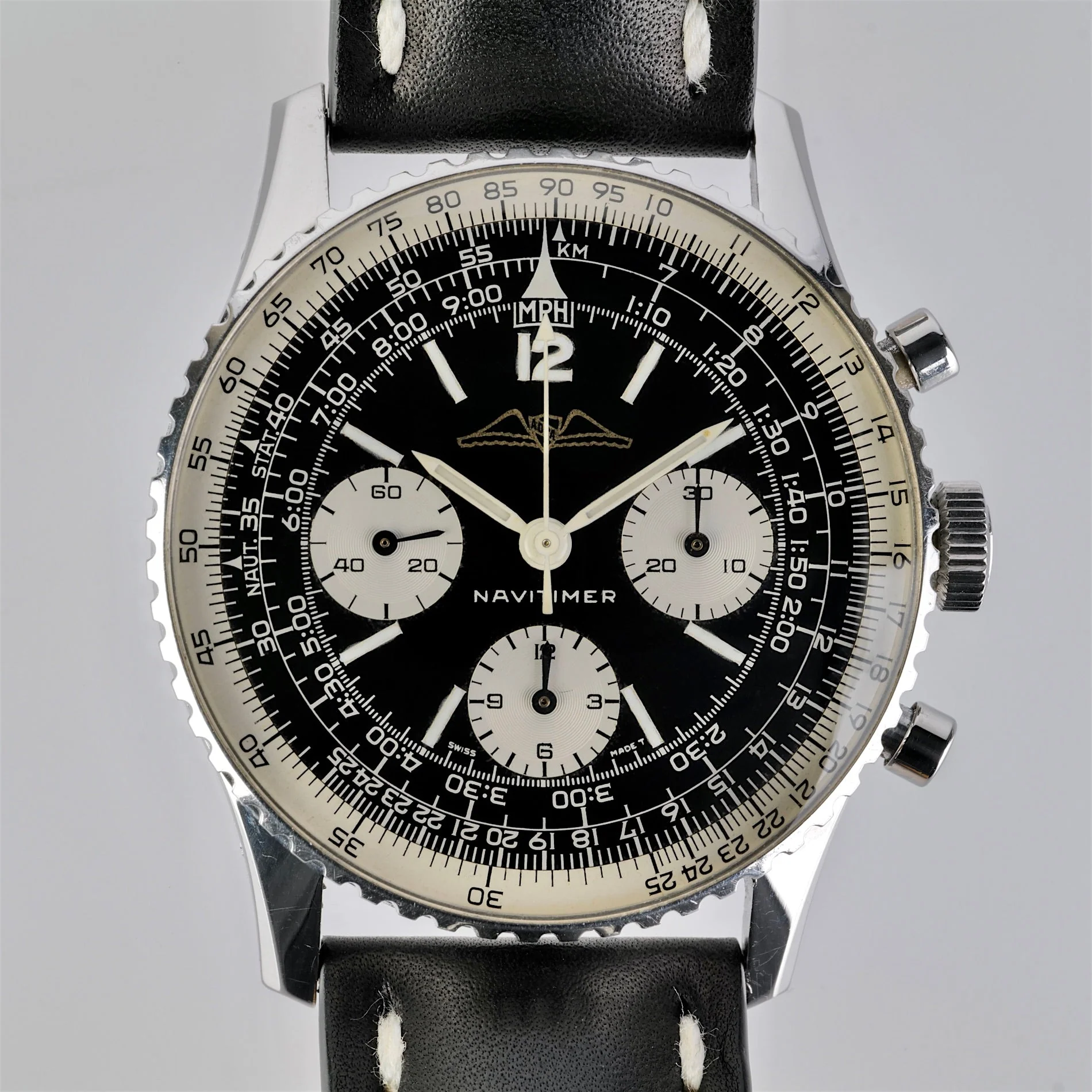 Breitling Navitimer 806 AOPA Dial, Reverse Panda 995640 - Image 2