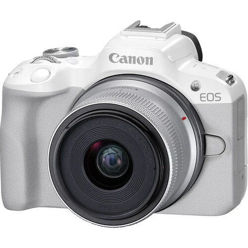Canon EOS R50 w/ 18-45mm - White