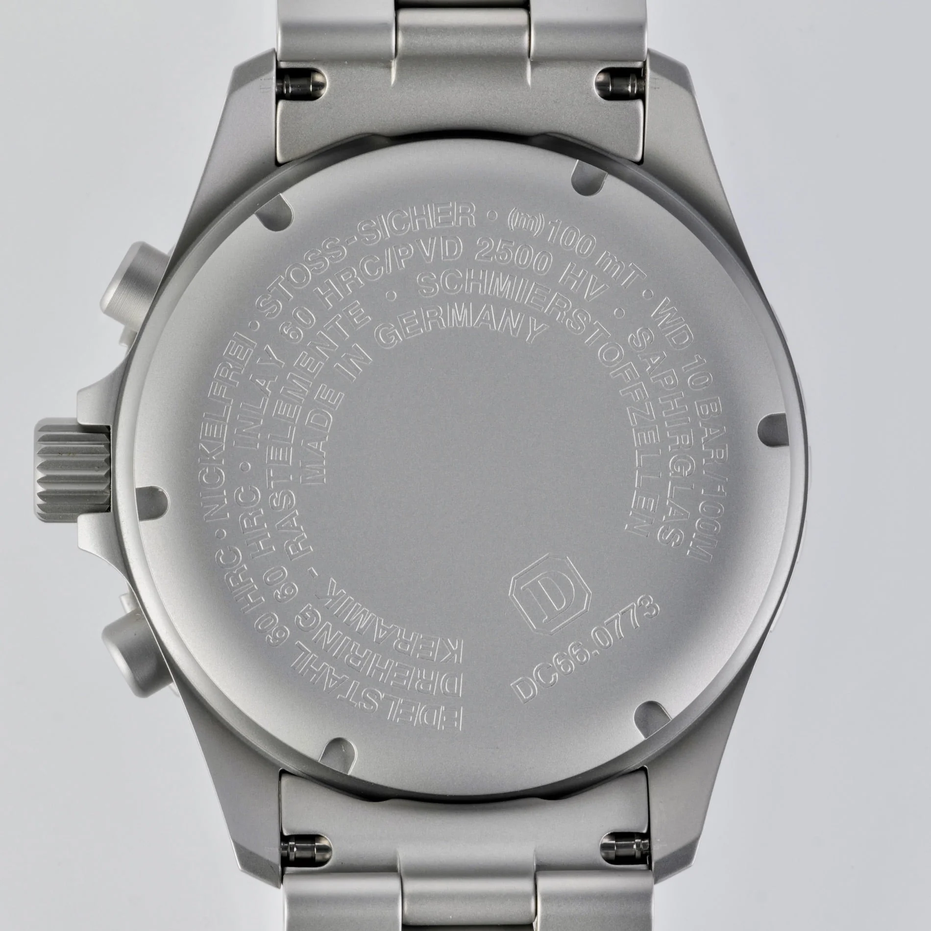 Damasko DC66 Matte Steel Bracelet  DC66.0773 - Image 2