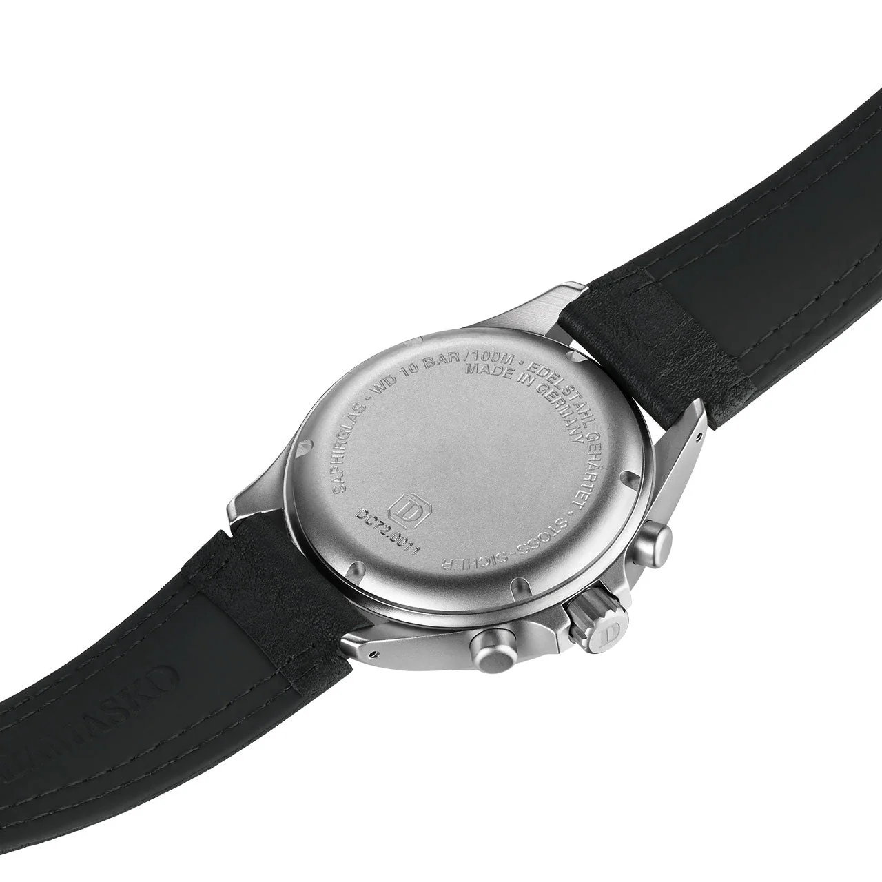 Damasko DC72 - Matte - Leather Strap w/ Double Stiching Pin Buckle - Image 3