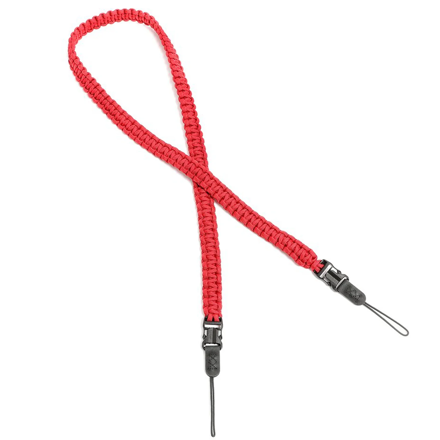 DSPTCH Red Braided Camera Sling Large