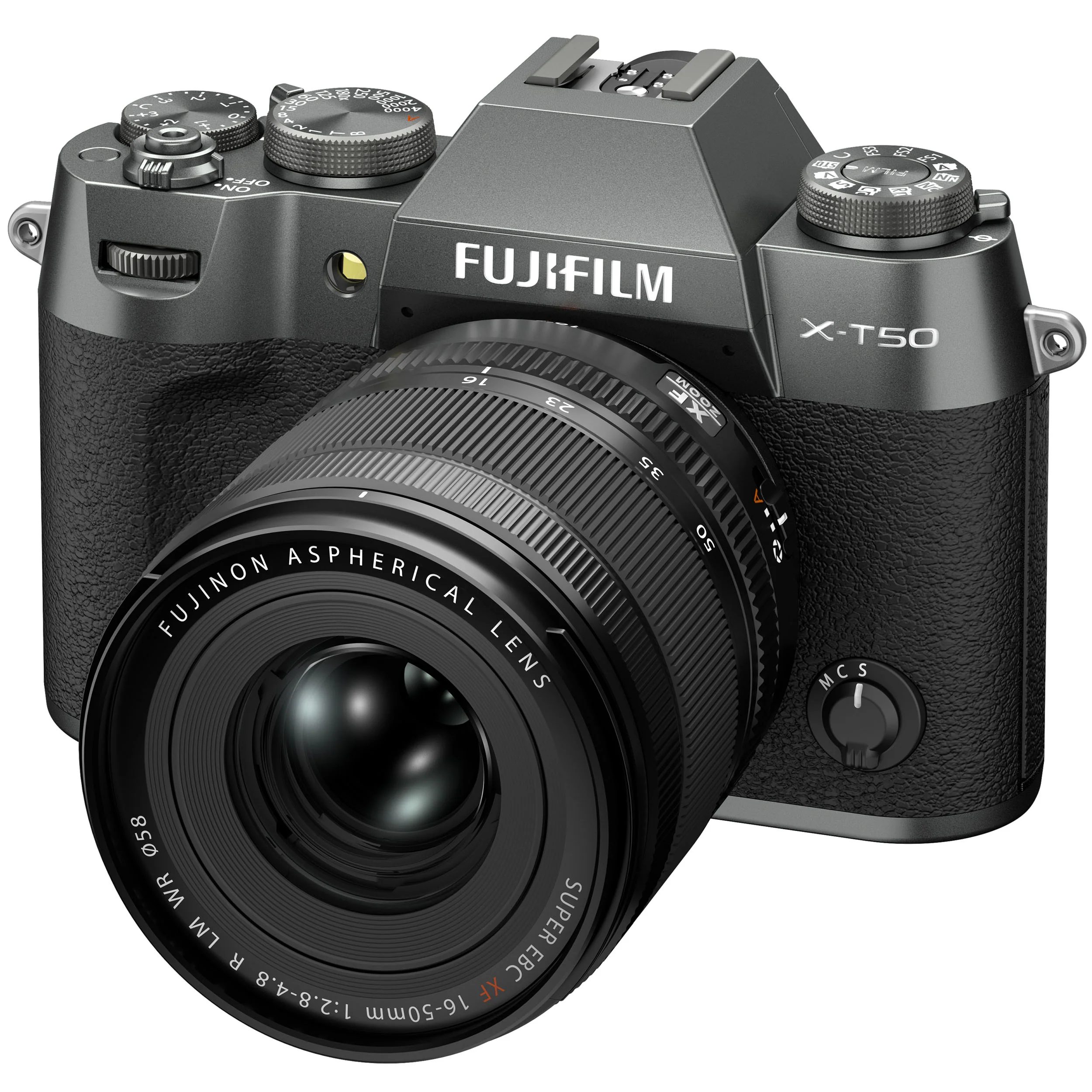 Fujifilm X-T50 w/ 16-50mm - Charcoal Silver