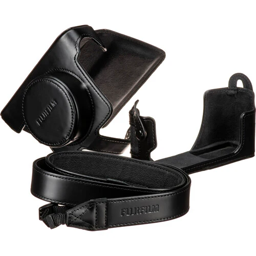Fujifilm X100V Black Leather Case - Image 3
