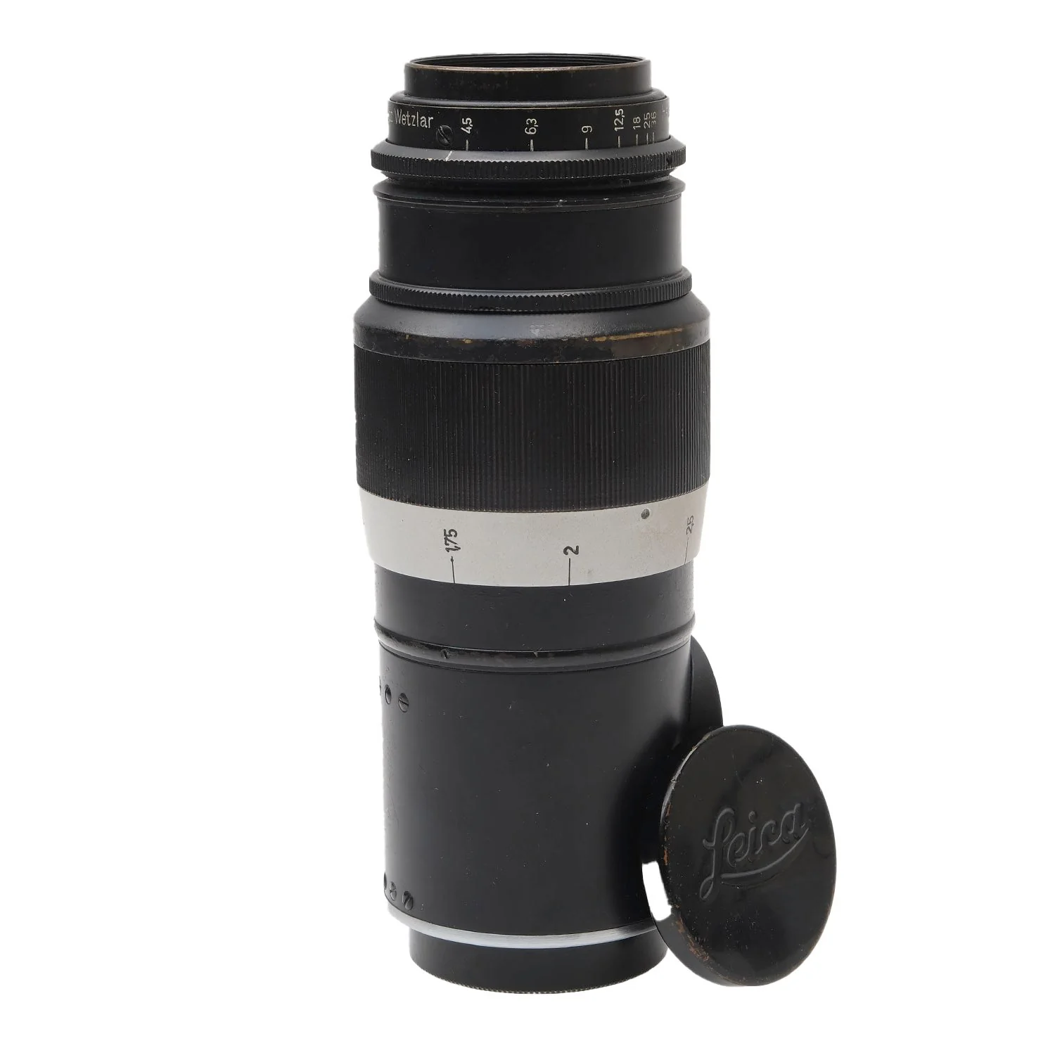Leica 13.5cm f4.5 Hektor, Black, Wartime 608617 - Image 8