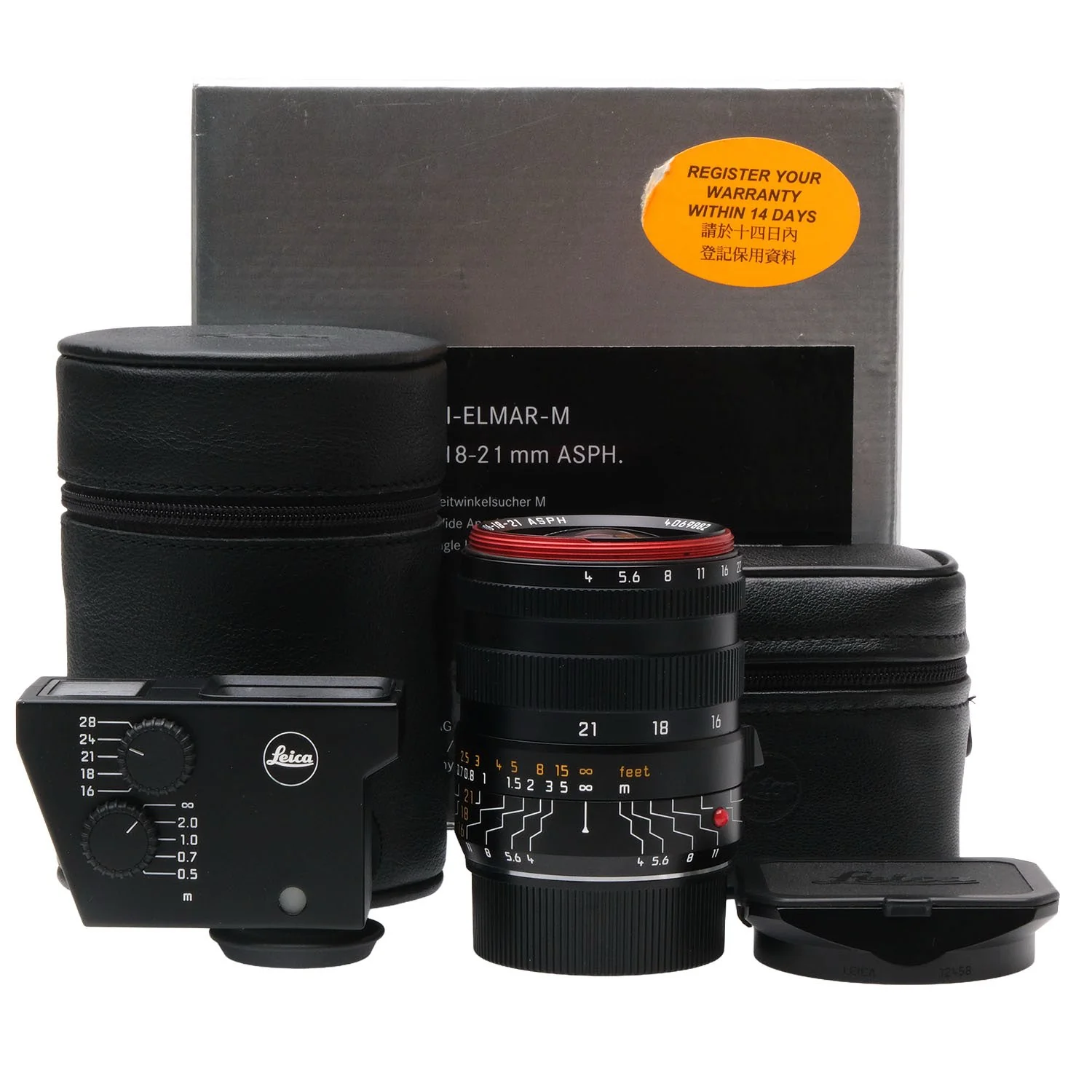 Leica 16-18-21mm f4 Tri Elmar-M, Finder, Boxed 4069882 - Image 8