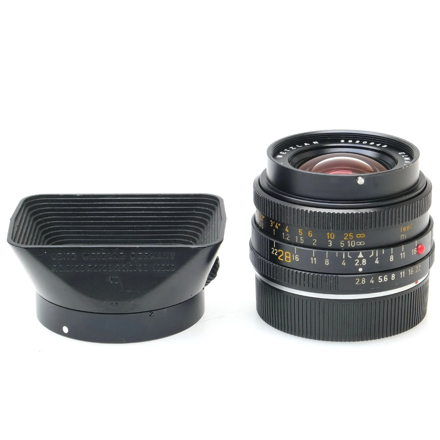 Leica 28mm f2.8 Elmarit-R, Hood 2920948 - Image 8