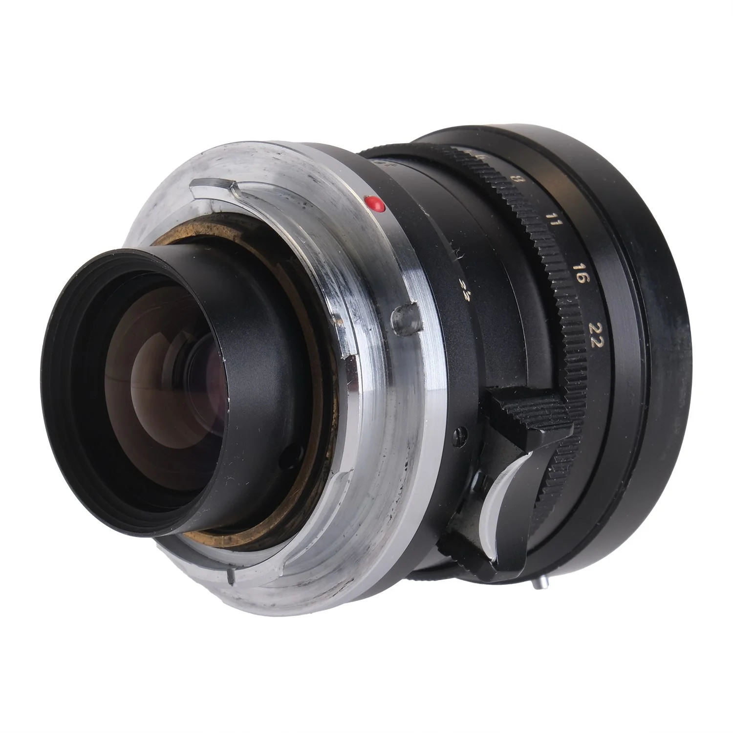 Leica 28mm f2.8 Elmarit V1 Yellow Scale, Shade, Finder 2297823 - Image 7