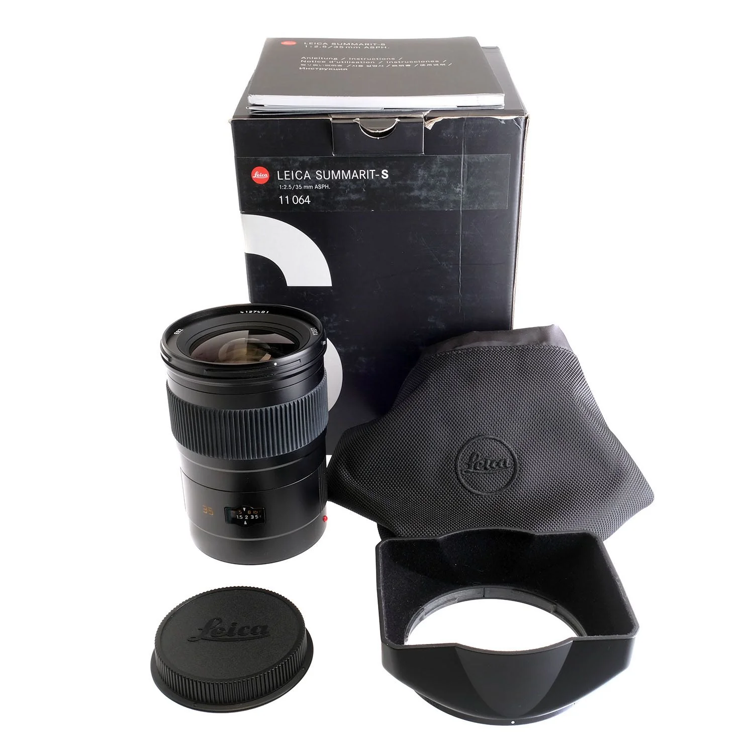 Leica 35mm f2.5 Summarit-S, Boxed 4127401 - Image 9