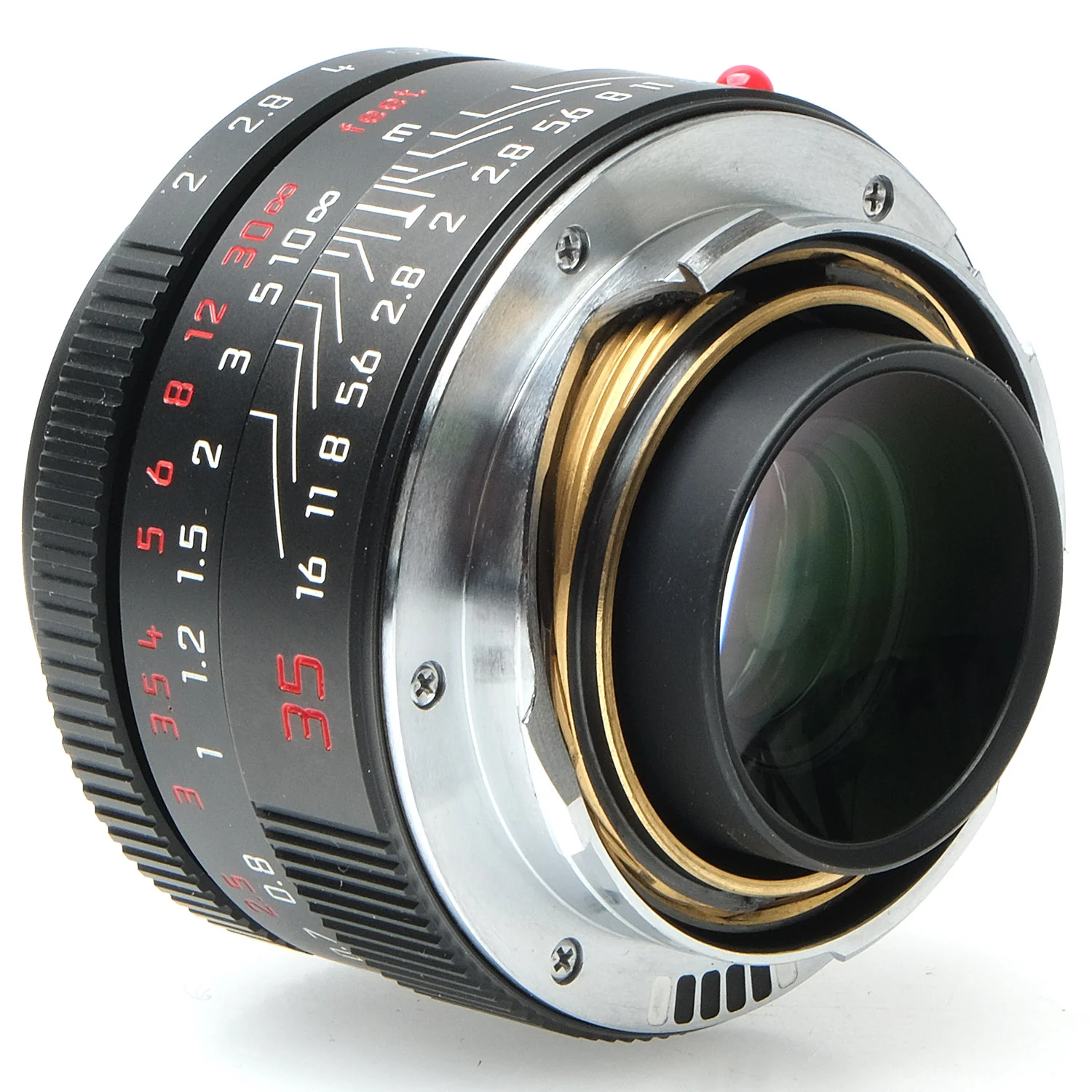 Leica 35mm f2 Asph Black Chrome, Boxed 4581176 - Image 4