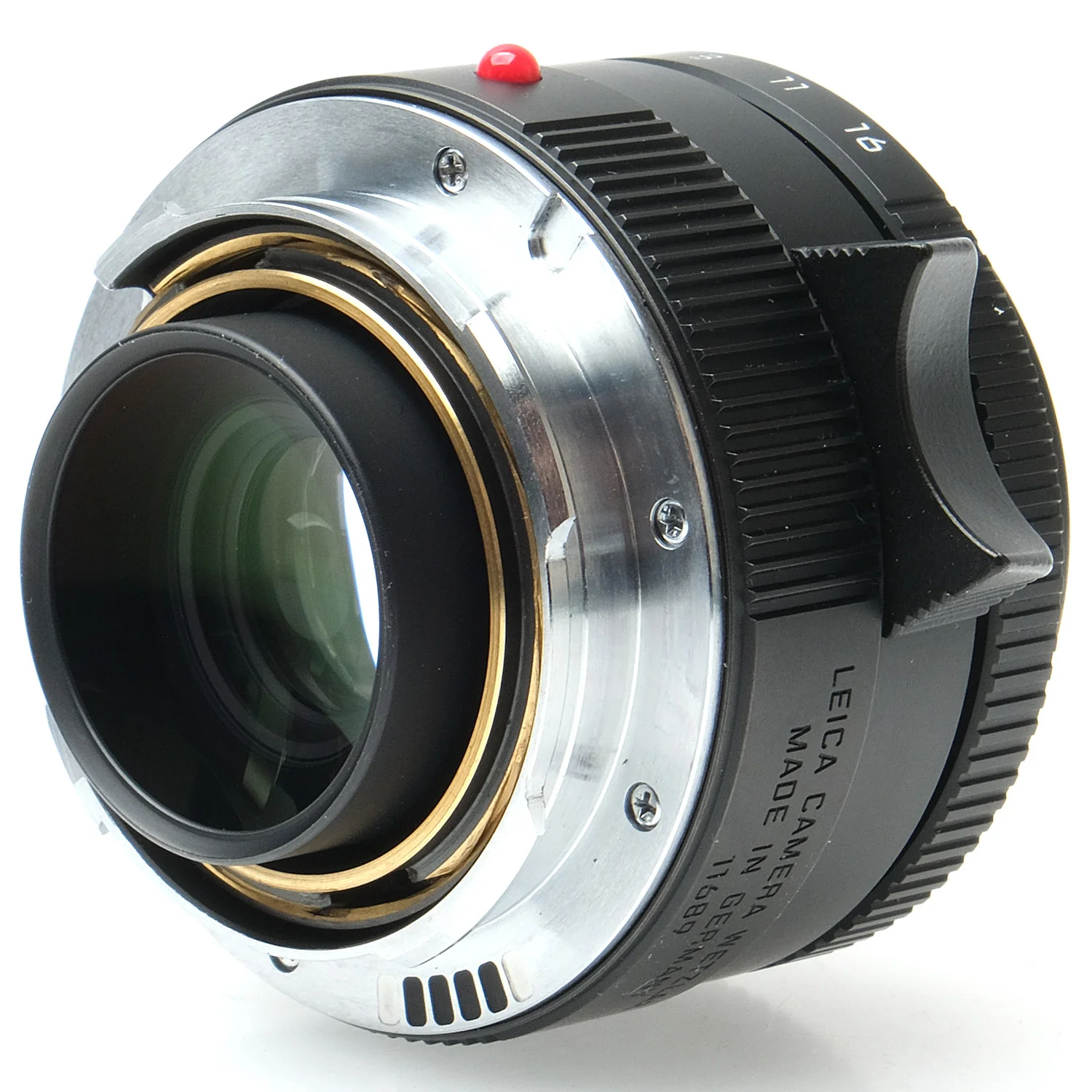 Leica 35mm f2 Asph Black Chrome, Boxed 4581176 - Image 5