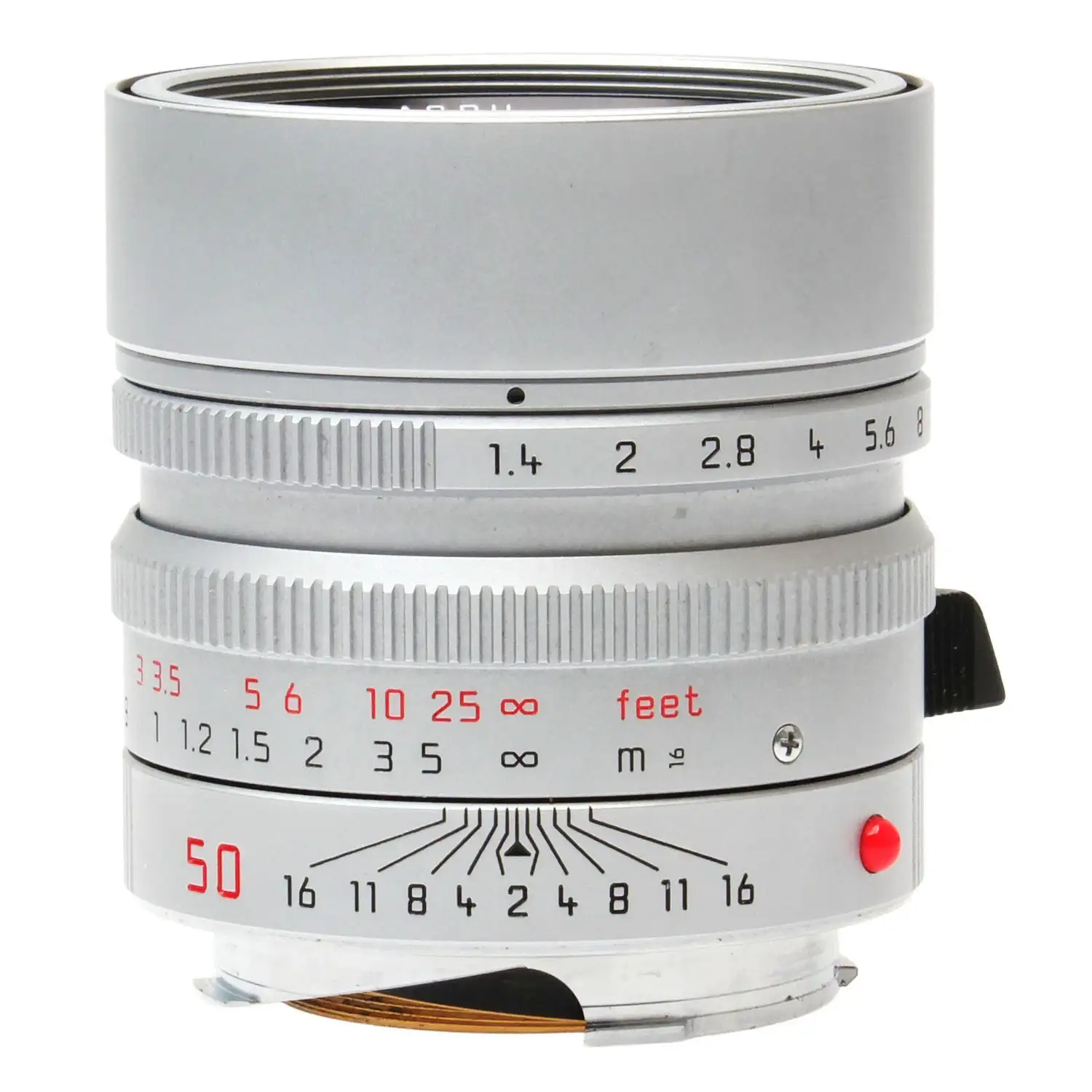 Leica 50mm f1.4 Summilux-M Asph Silver, Boxed 4789338