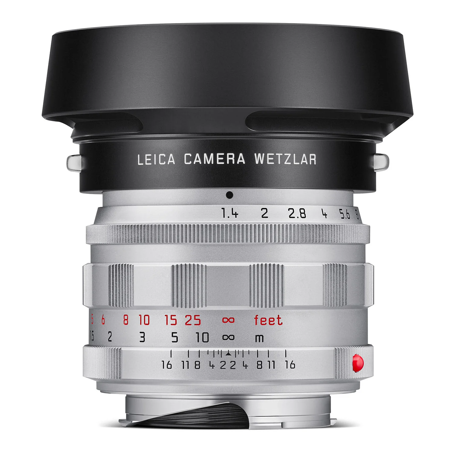 Leica 50mm f1.4 Summilux-M Silver Chrome Finish - Image 2