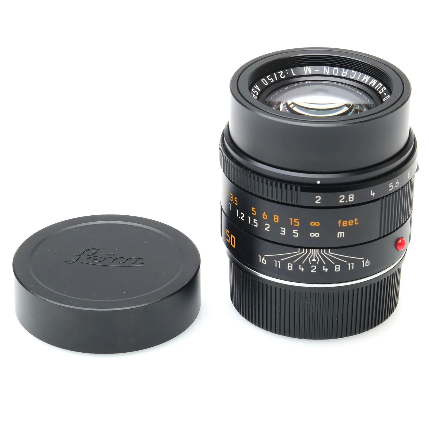Leica 50mm f2 APO-Summicron-M Asph, Black 4583879 - Image 8
