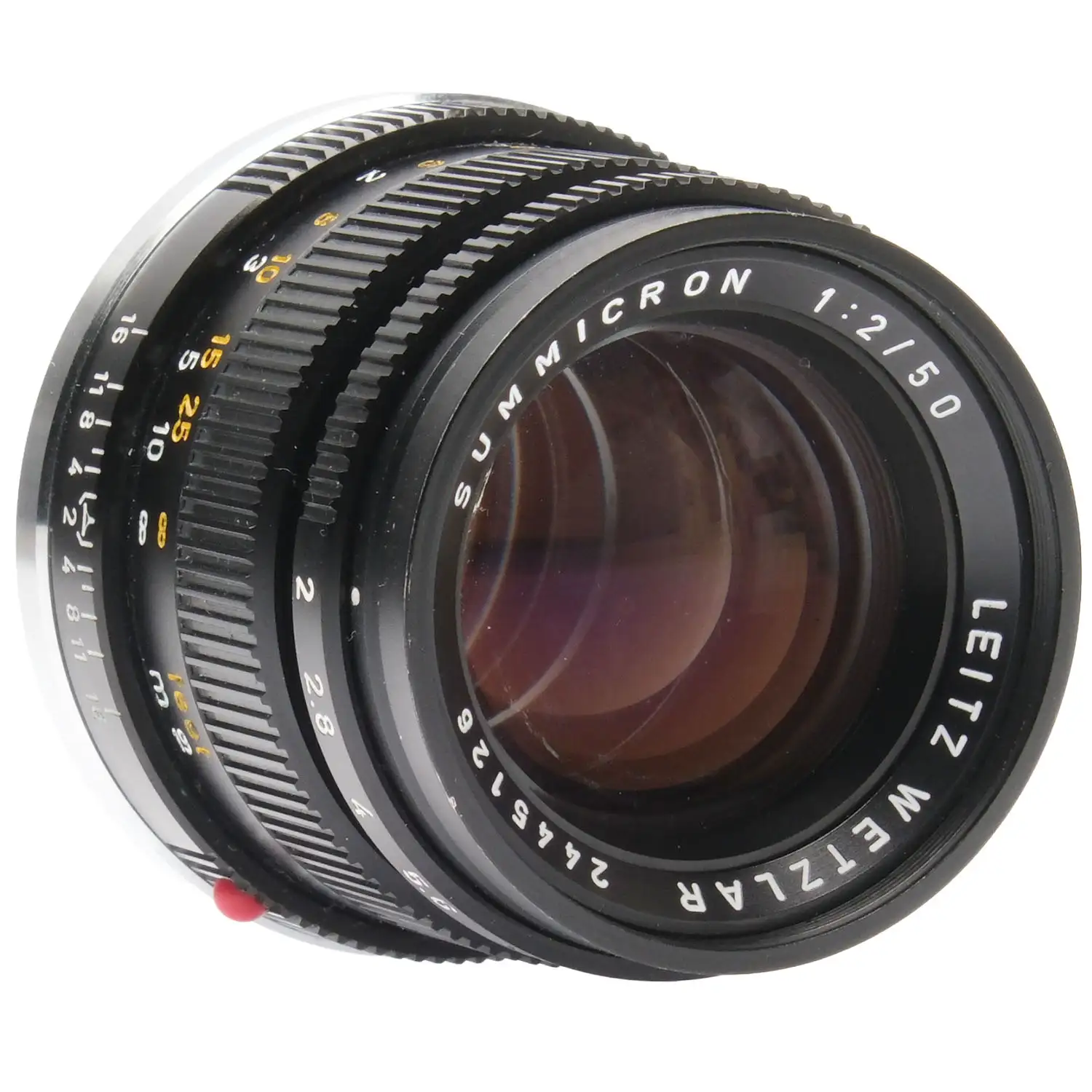 Leica 50mm f2 Summicron, Hood 12585 2445126 - Image 3