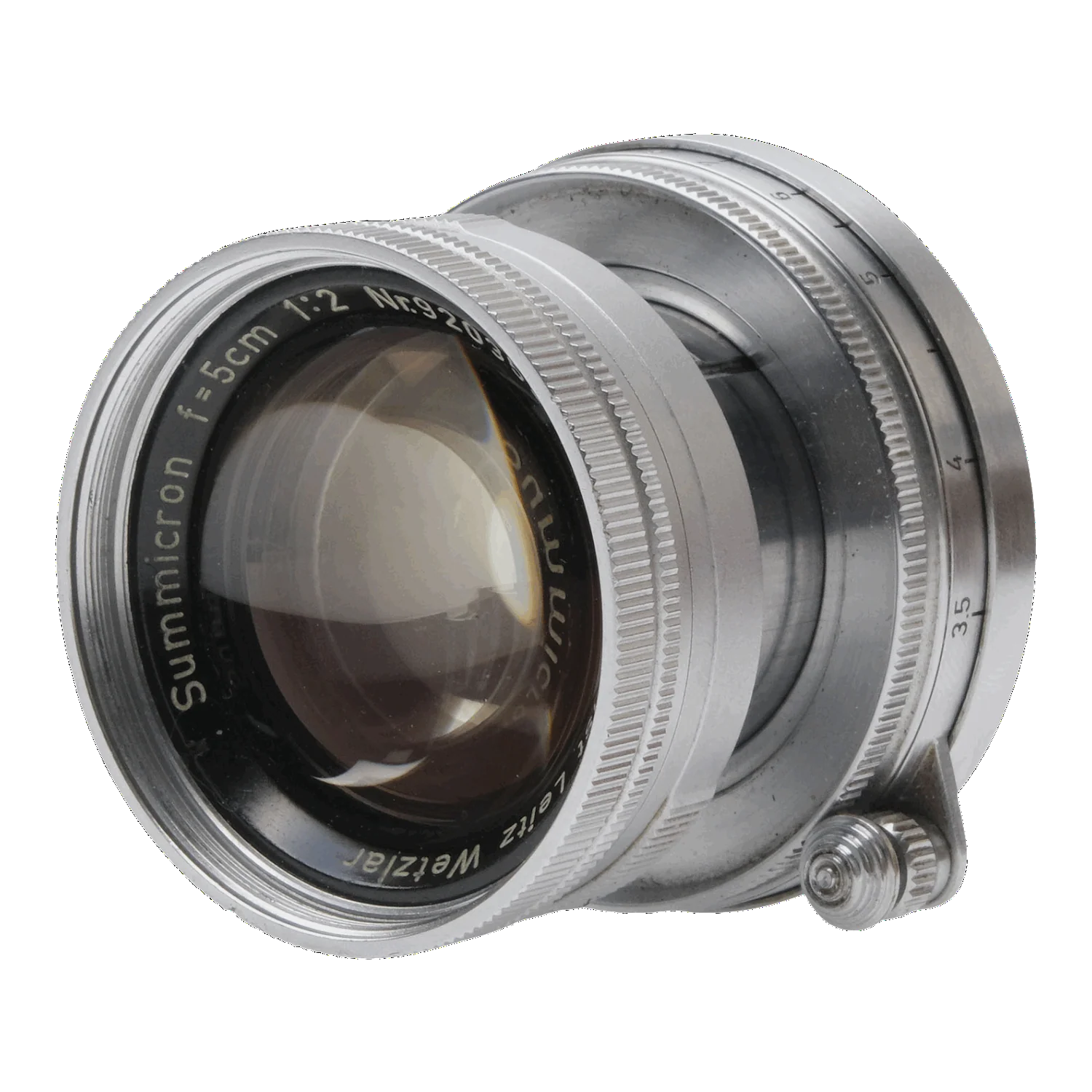 Leica 5cm F2 Summicron Collapsible Early 920355 - Image 3